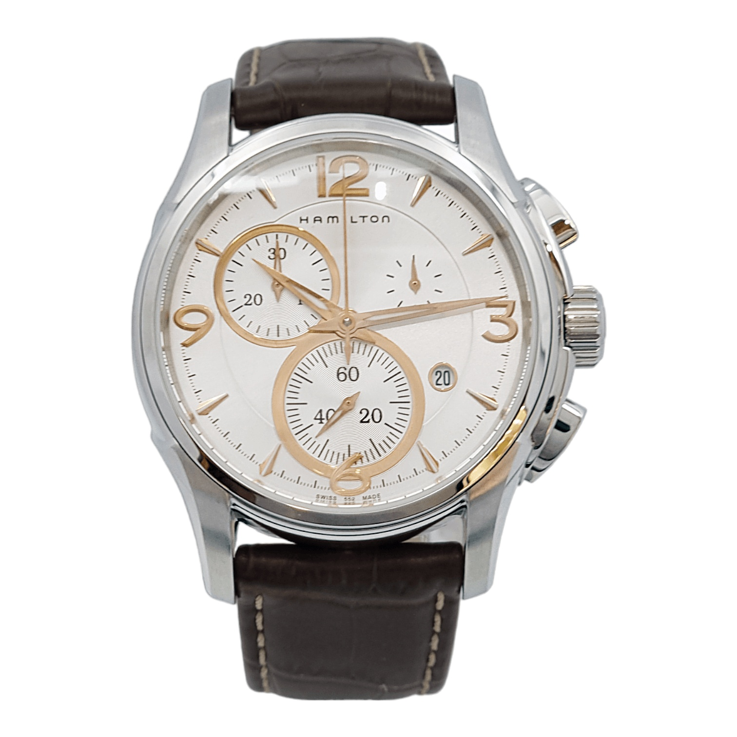 Hamilton Jazzmaster Chrono Quartz Ref. H32612555 - ON5619 - LuxuryInStock