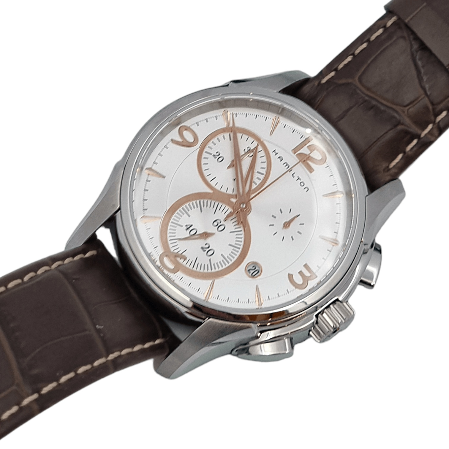 Hamilton Jazzmaster Chrono Quartz Ref. H32612555 - ON5619 - LuxuryInStock