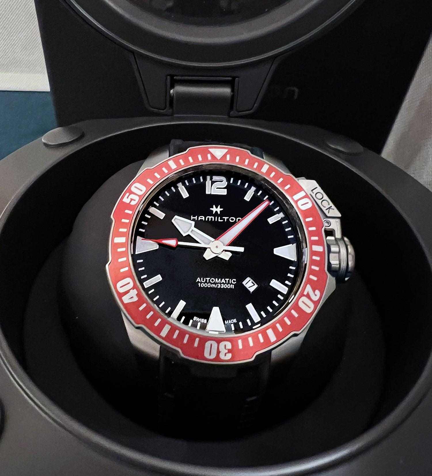 Hamilton Khaki Navy Frogman Titanium Ref. H77805335 - ON5723 - LuxuryInStock