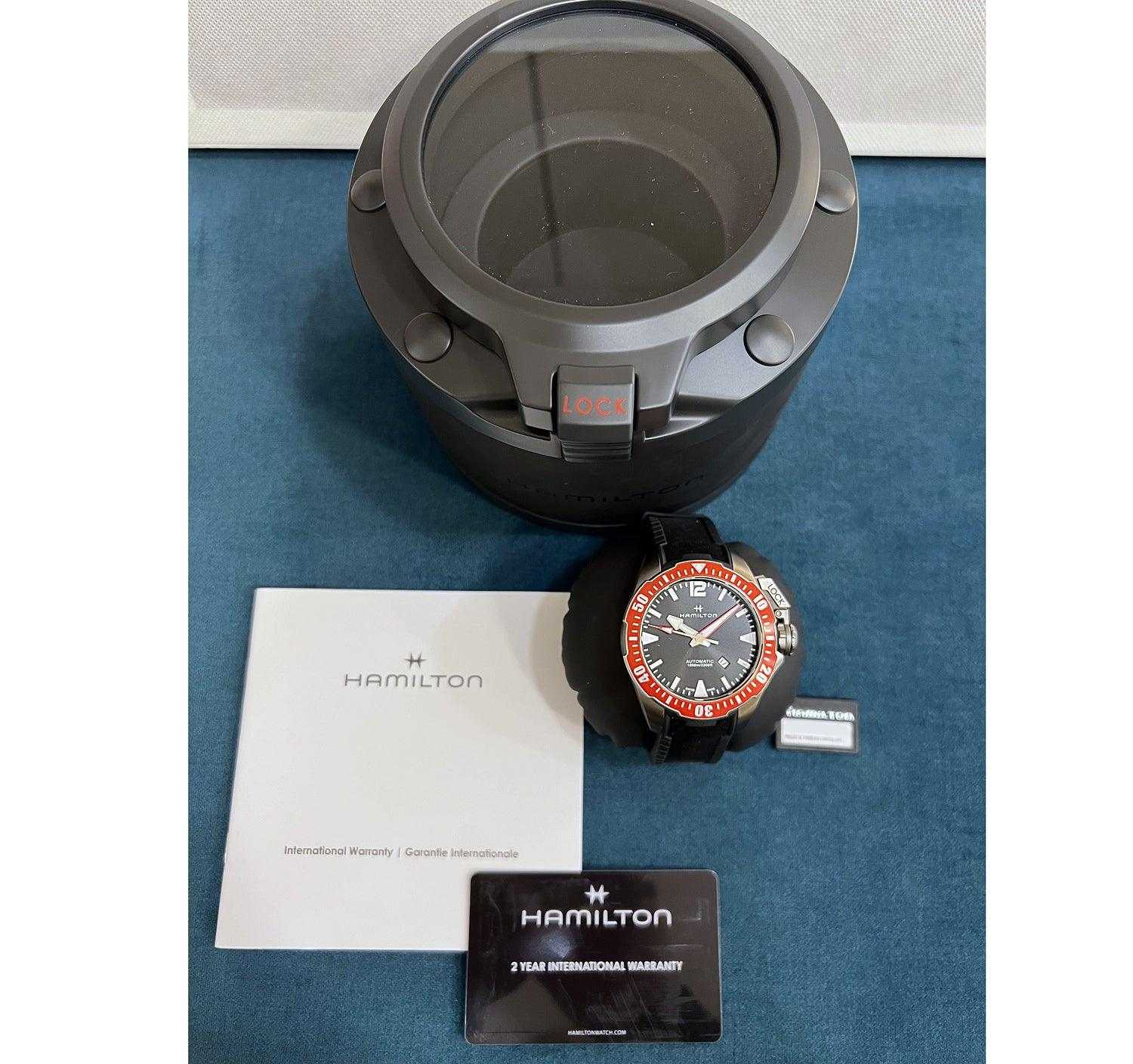 Hamilton Khaki Navy Frogman Titanium Ref. H77805335 - ON5723 - LuxuryInStock