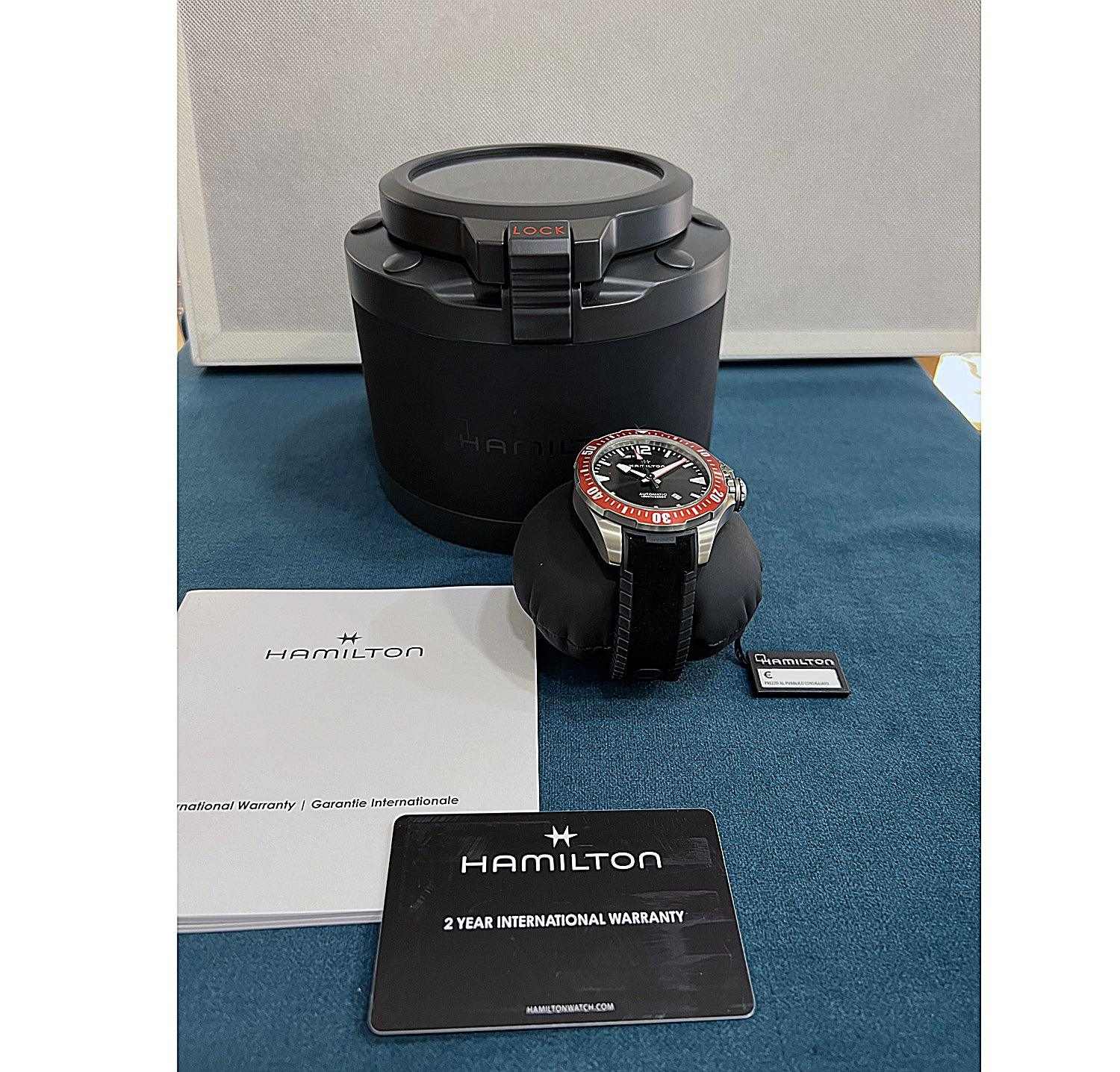 Hamilton Khaki Navy Frogman Titanium Ref. H77805335 - ON5723 - LuxuryInStock