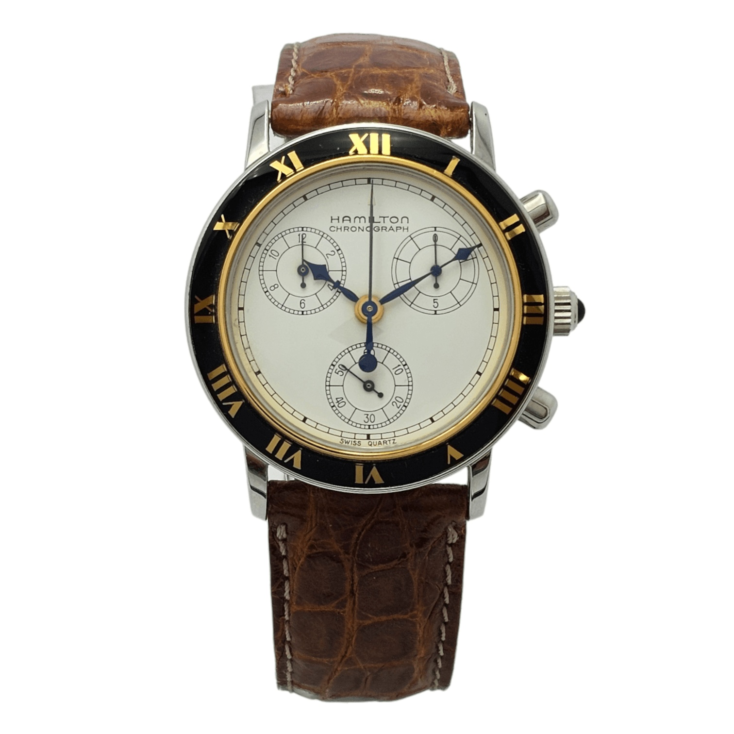 Hamilton Lancaster "Piping Rock" Chronograph Flyback Ref. 8806 - ON5831 - LuxuryInStock