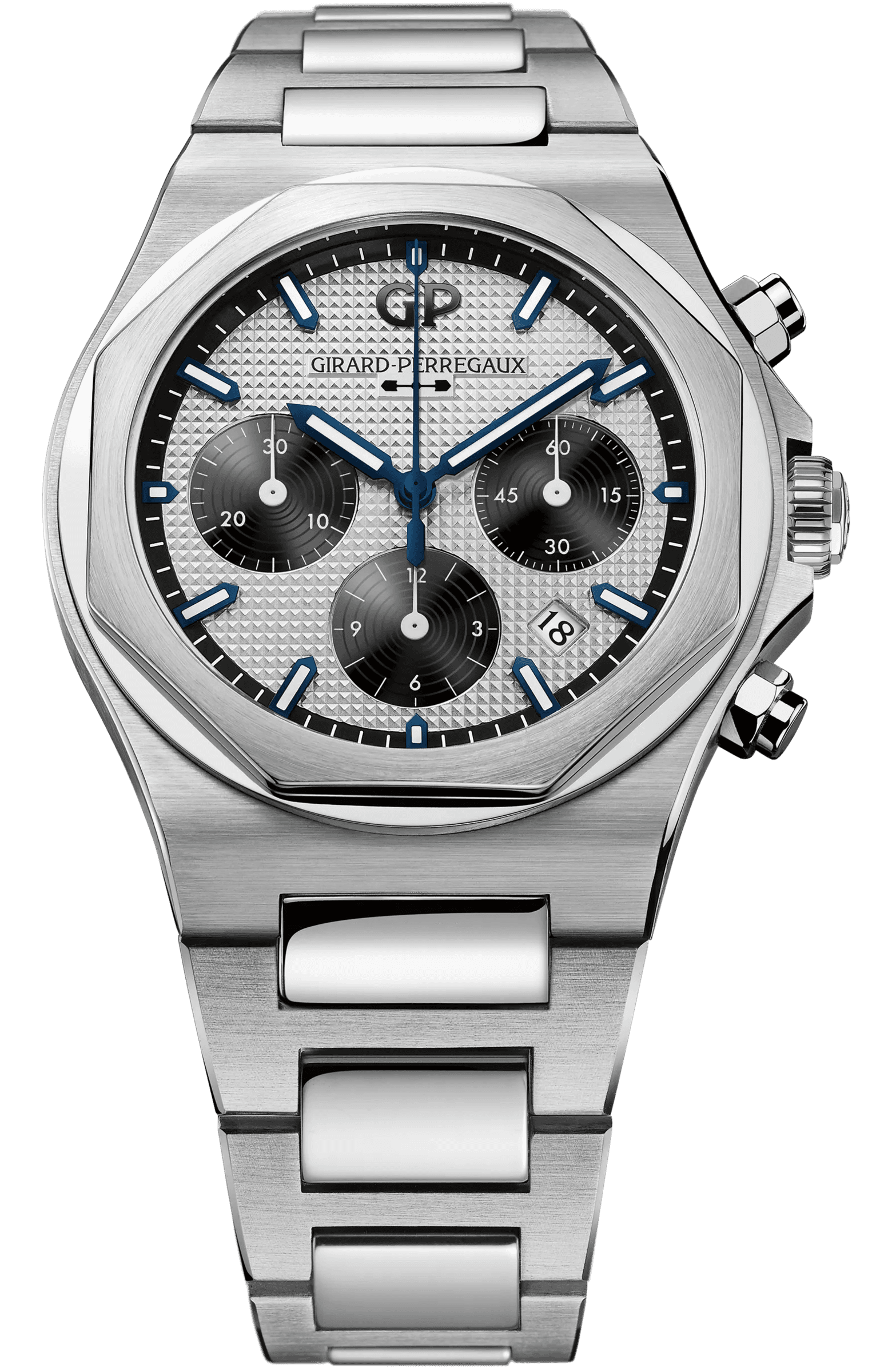 Girard-Perregaux Laureato Chronograph 81020-11Z131-11A – vista frontale