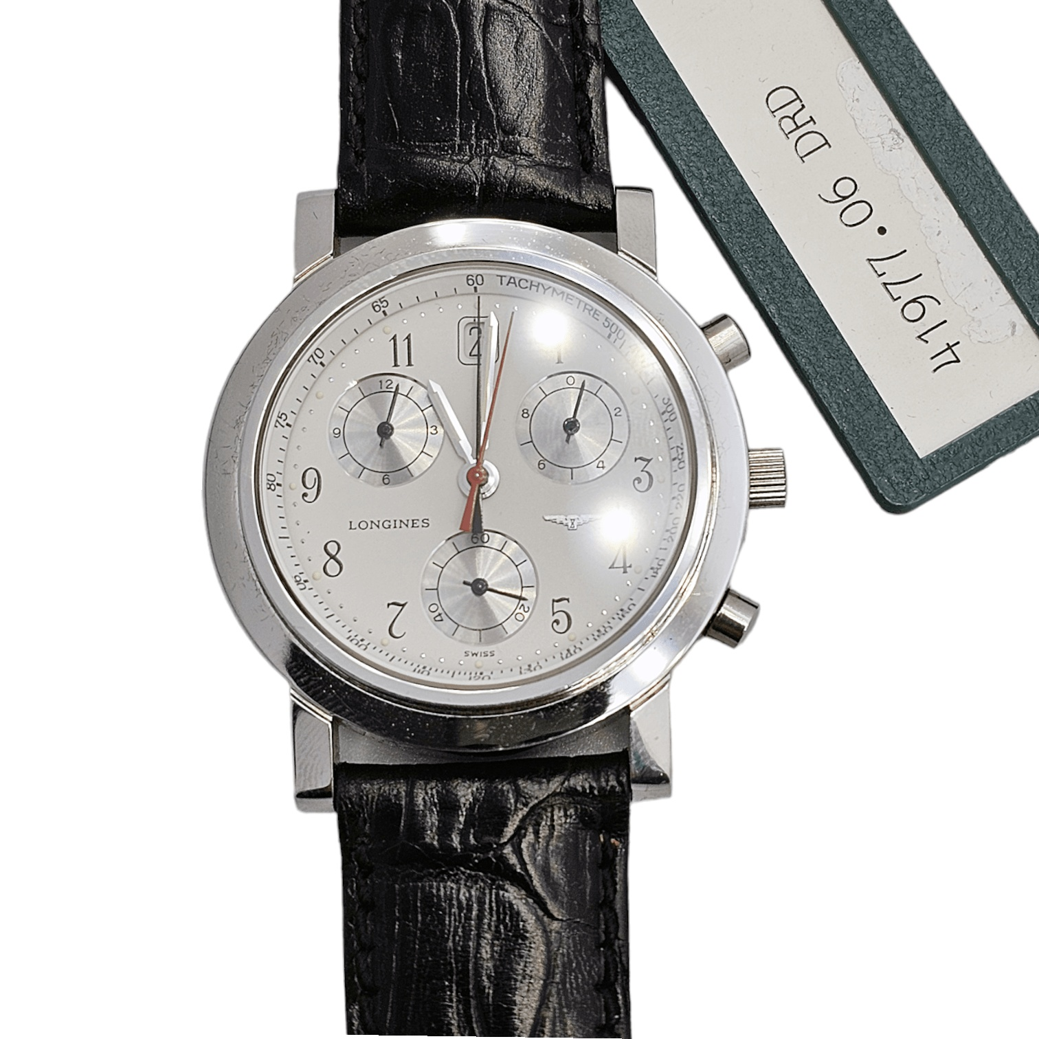 Longines Heritage Chronograph quartz Ref. 41977.06 - ON5971 - LuxuryInStock