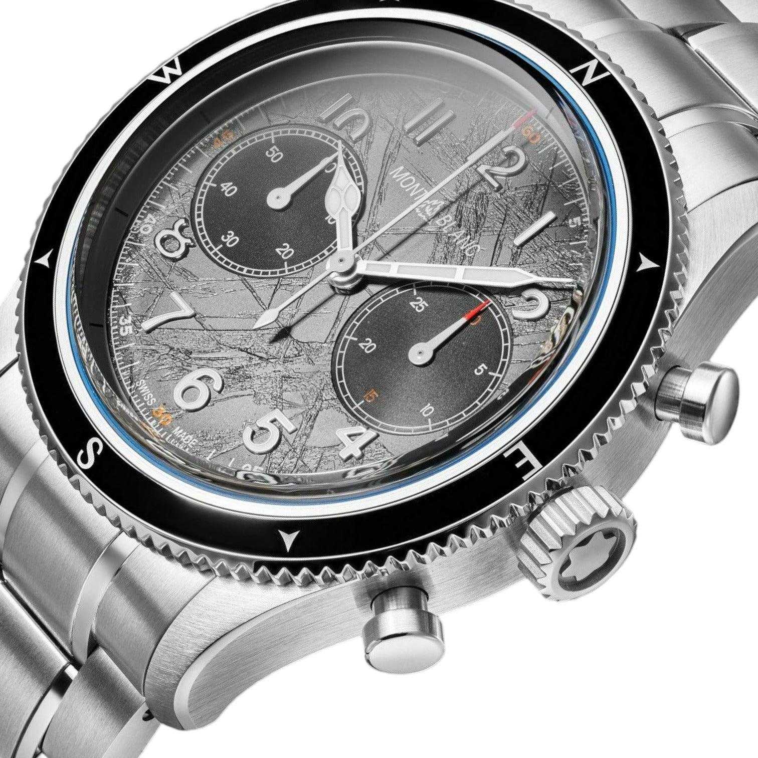 Montblanc 1858 Chronograph 0 Oxygen - The 8000 Ref. 130983 - ON5738 - LuxuryInStock