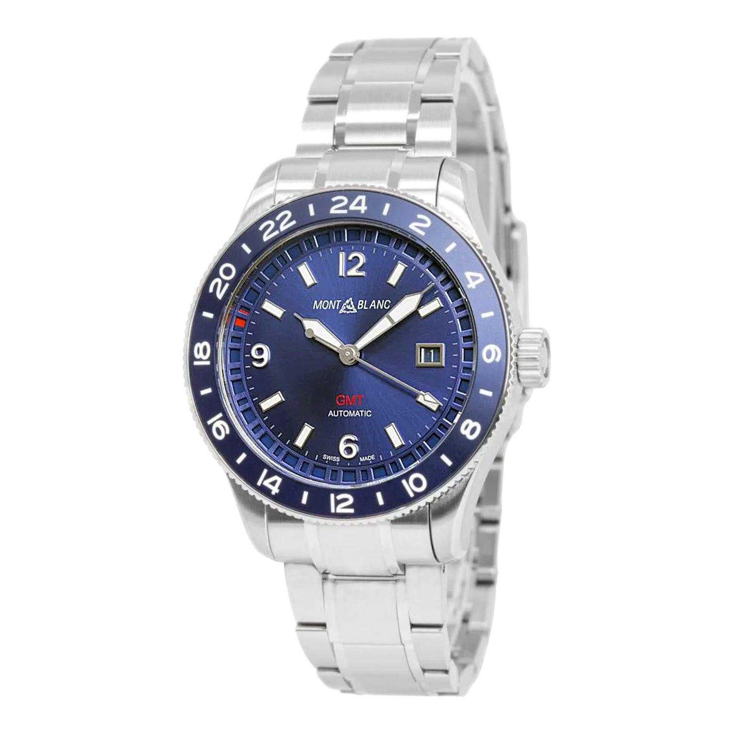 Montblanc 1858 GMT Automatic Date Ref. 129616 - ON5736 - LuxuryInStock