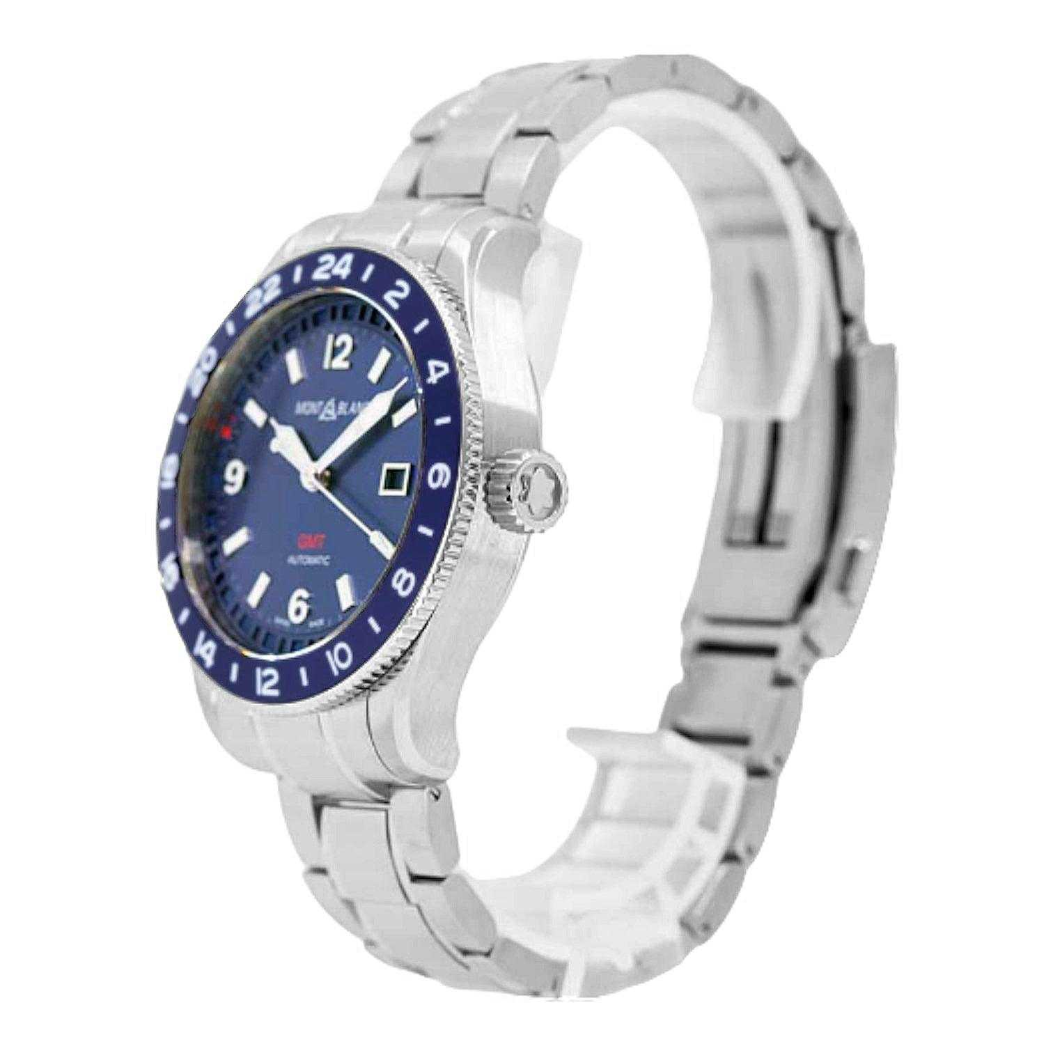 Montblanc 1858 GMT Automatic Date Ref. 129616 - ON5736 - LuxuryInStock