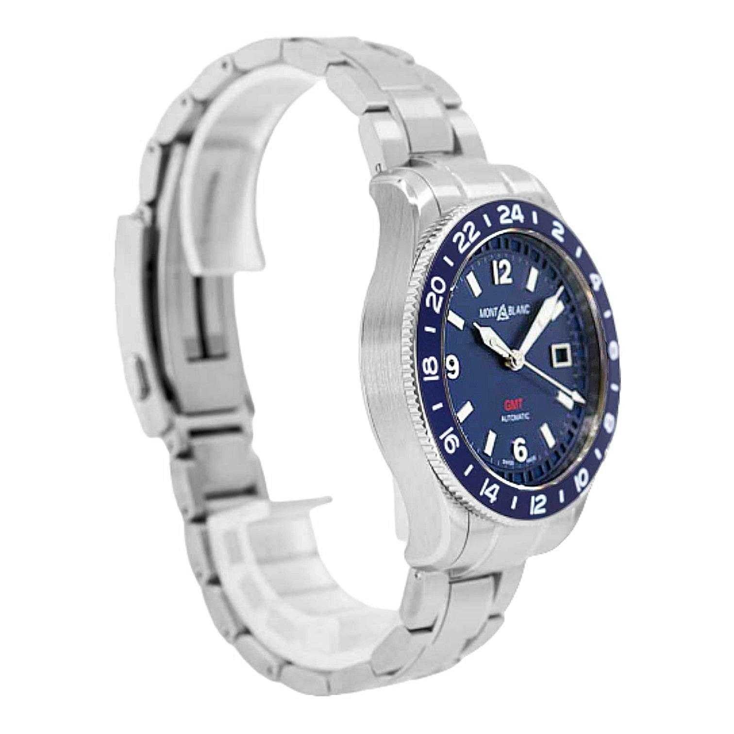 Montblanc 1858 GMT Automatic Date Ref. 129616 - ON5736 - LuxuryInStock
