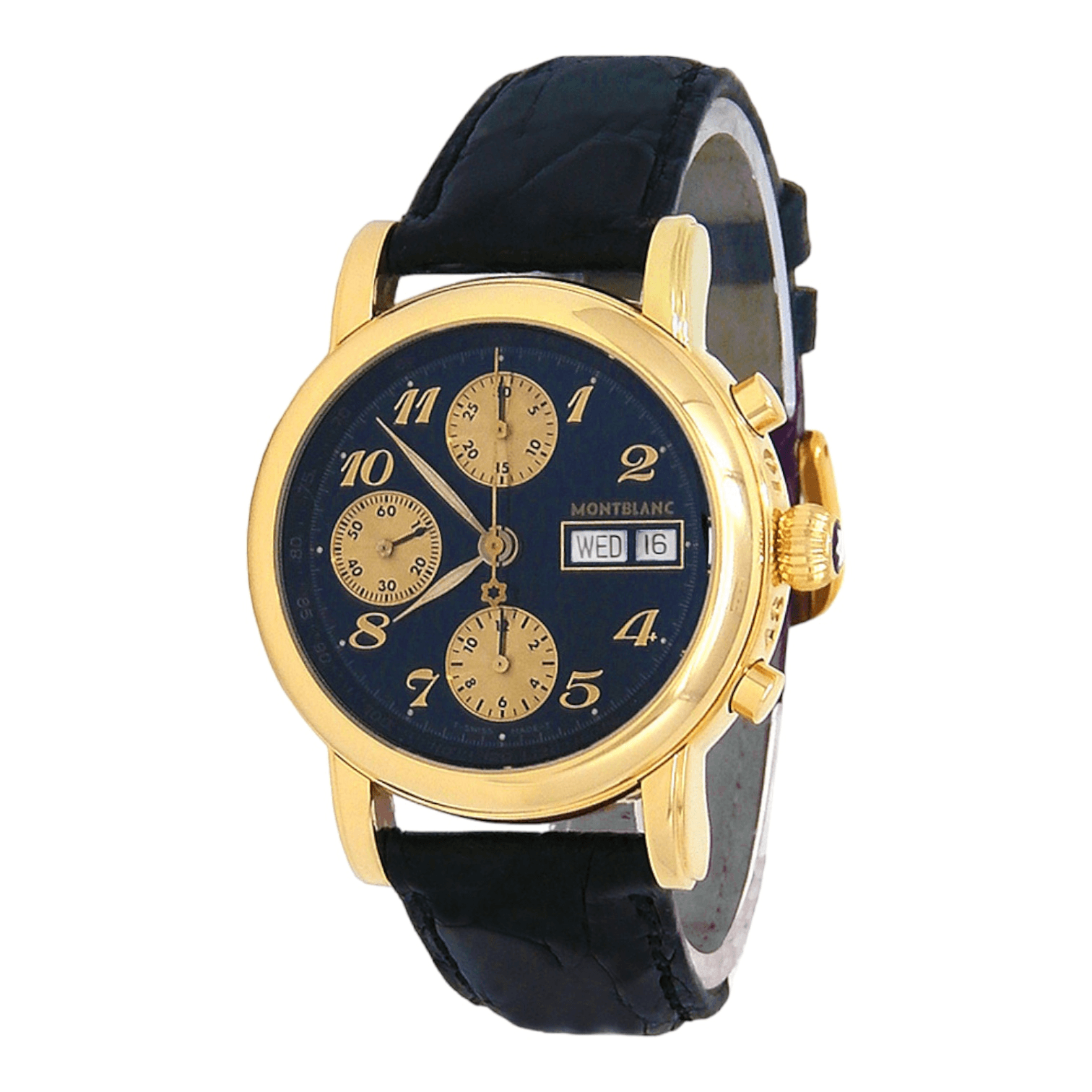 Montblanc meisterstuck 4810 watch gold best sale