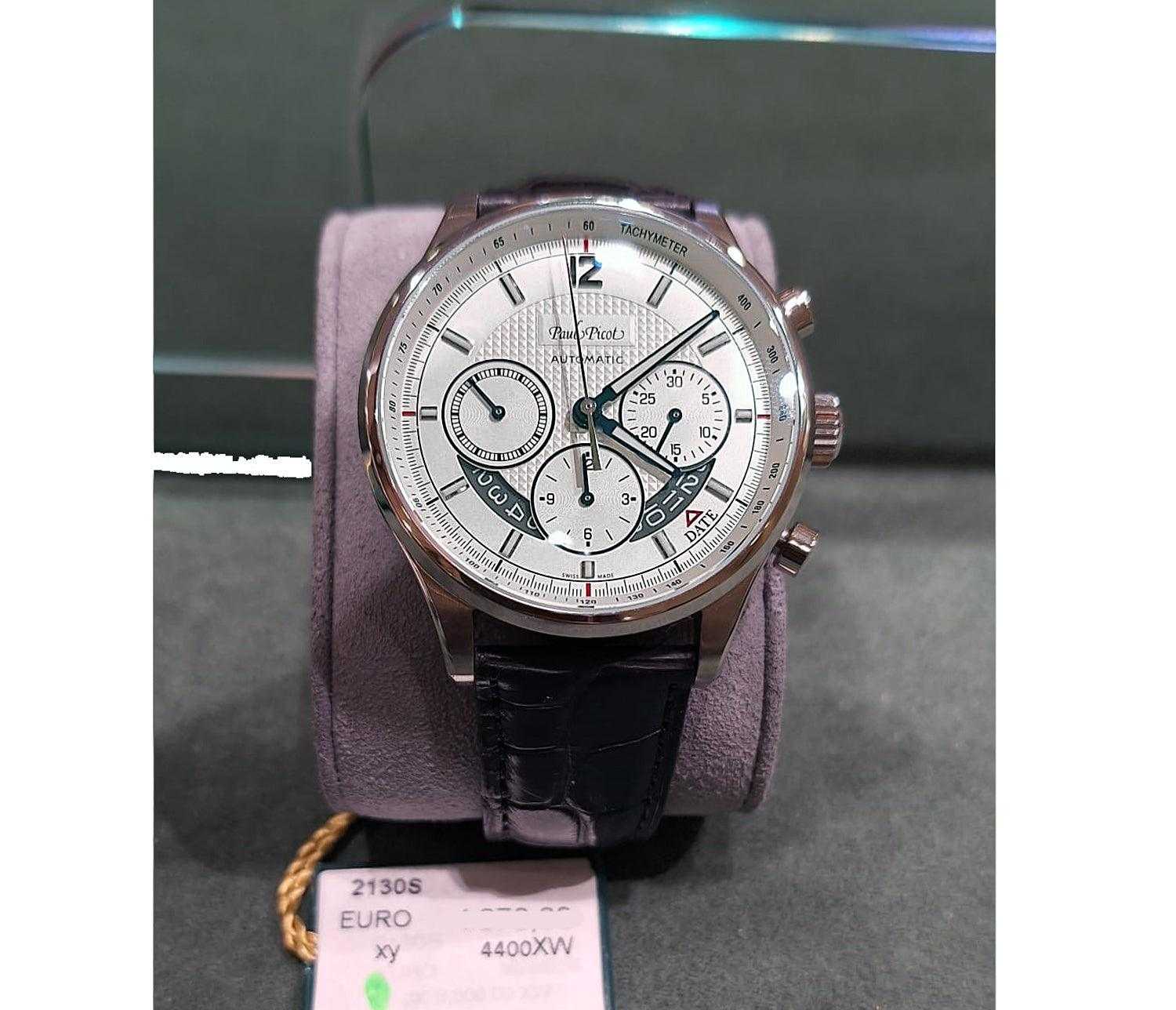 Paul Picot Gentleman Chrono Tricompax Ref. 2130S - ON5740 - LuxuryInStock