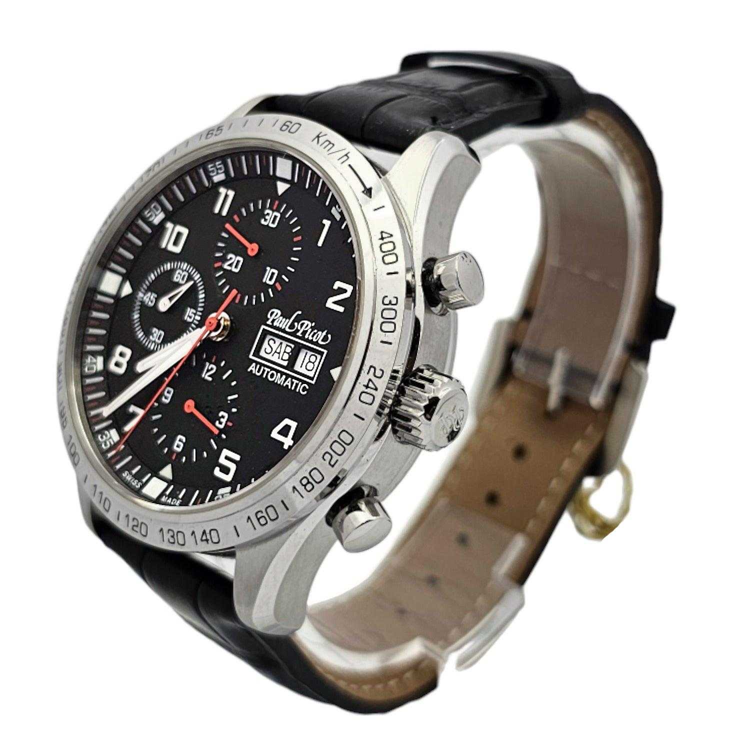 Paul Picot Gentleman Chronograph Ref. 2127S - ON5685 - LuxuryInStock