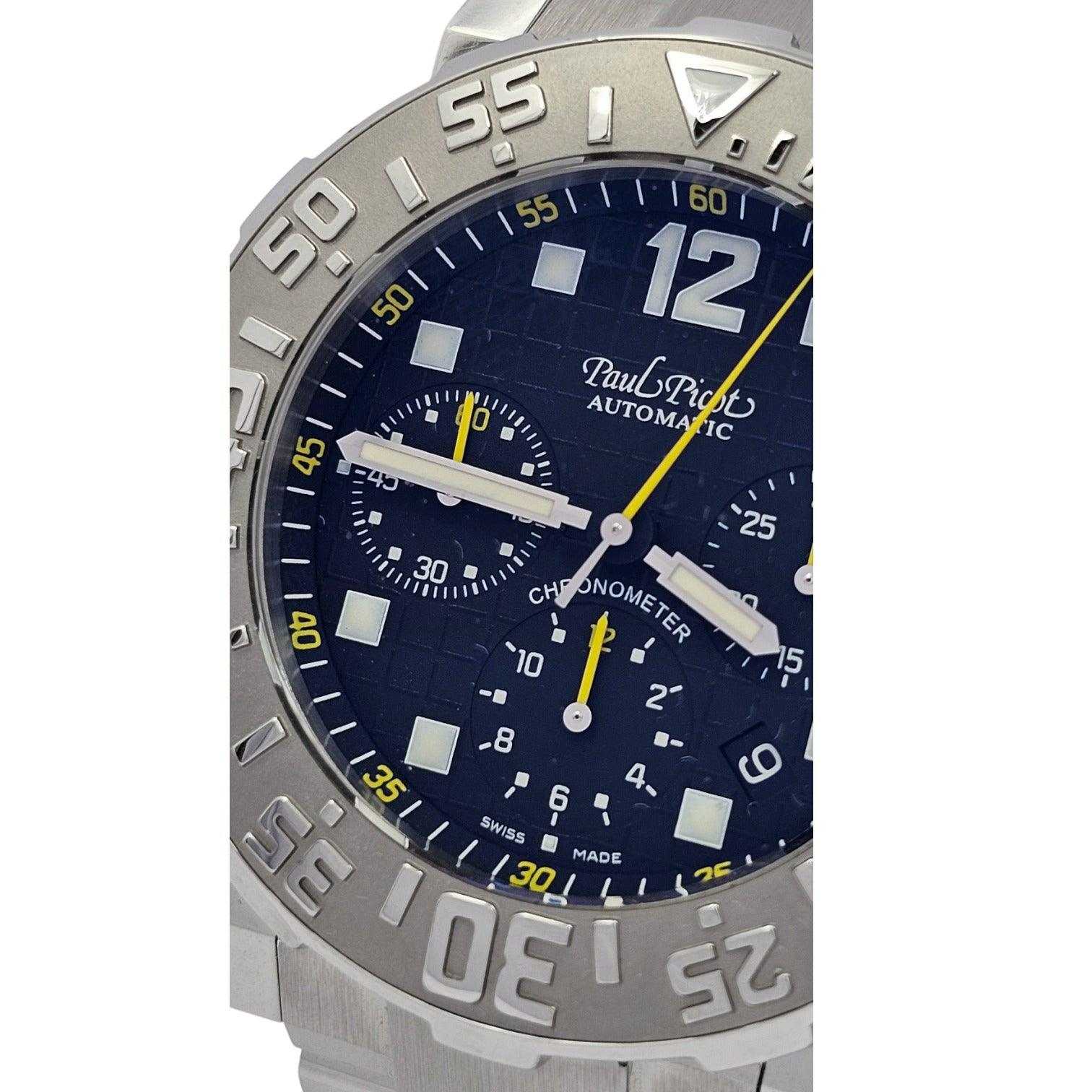 Paul Picot Plongeur C-Type Chronograph Limited Ed. Ref. 4116B - ON5701 - LuxuryInStock