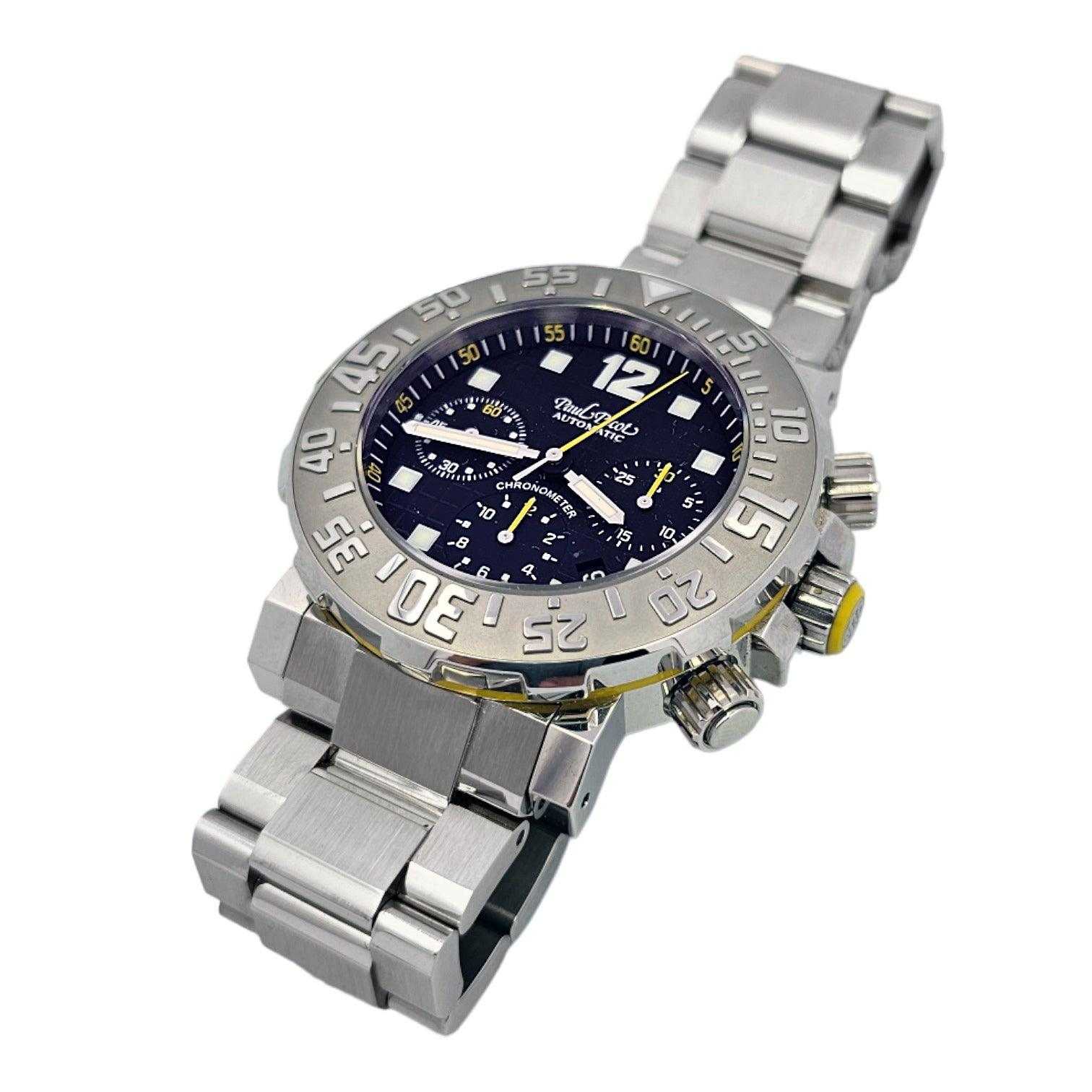 Paul Picot Plongeur C-Type Chronograph Limited Ed. Ref. 4116B - ON5701 - LuxuryInStock