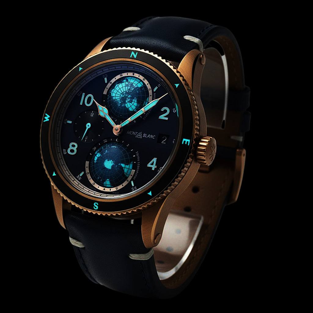 Montblanc 1858 Geosphere 0 Oxygen Limited Edition Automatico 42 mm Ref. 129415 - ON5357