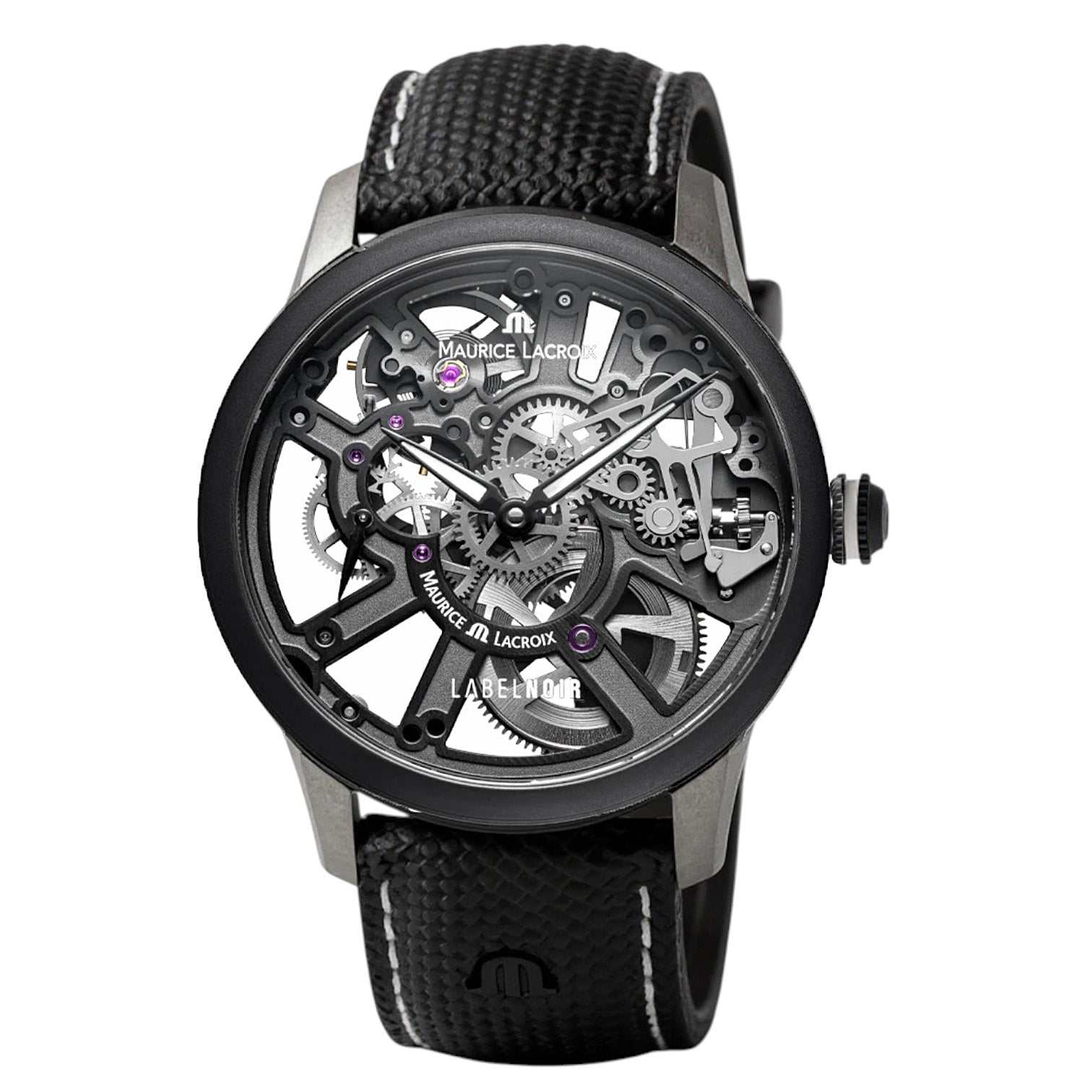 Maurice Lacroix Masterpiece Squelette Skeleton Label Noir Lim. Ed. Automatico 43 mm Ref. MP7228-DLB04-090-2 - ON5343