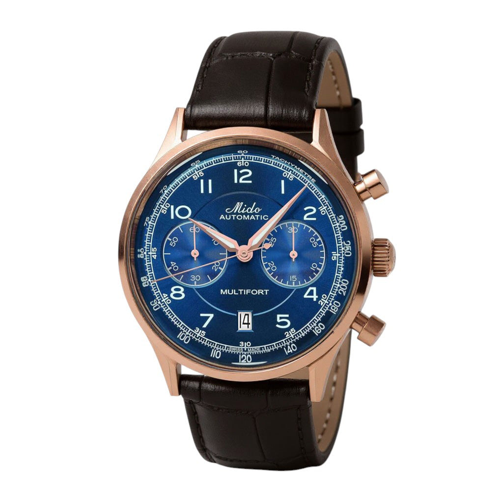 Mido Multifort Chronograph Patrimony Automatic Chronograph Automatico 42 mm Ref. M0404273604200 - ON8365