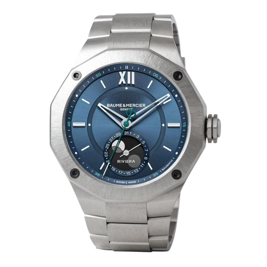 Baume & Mercier Riviera Moon Phase Automatico 43 mm M0A10682 - ON8465