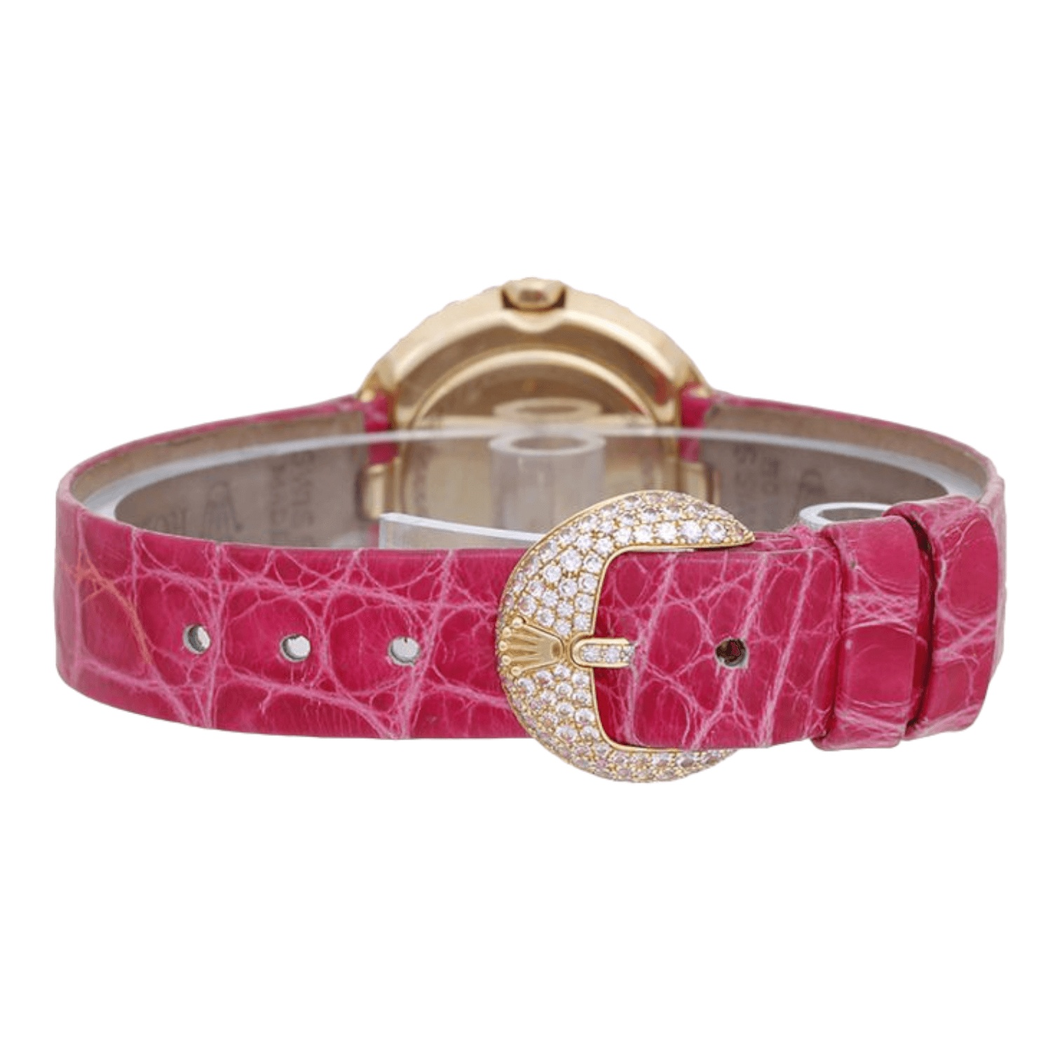 Rolex Cellini Orchidea 6201 Oro giallo 18 kt con Zaffiri rosa Ref. 6201/8 - ON5637 - LuxuryInStock