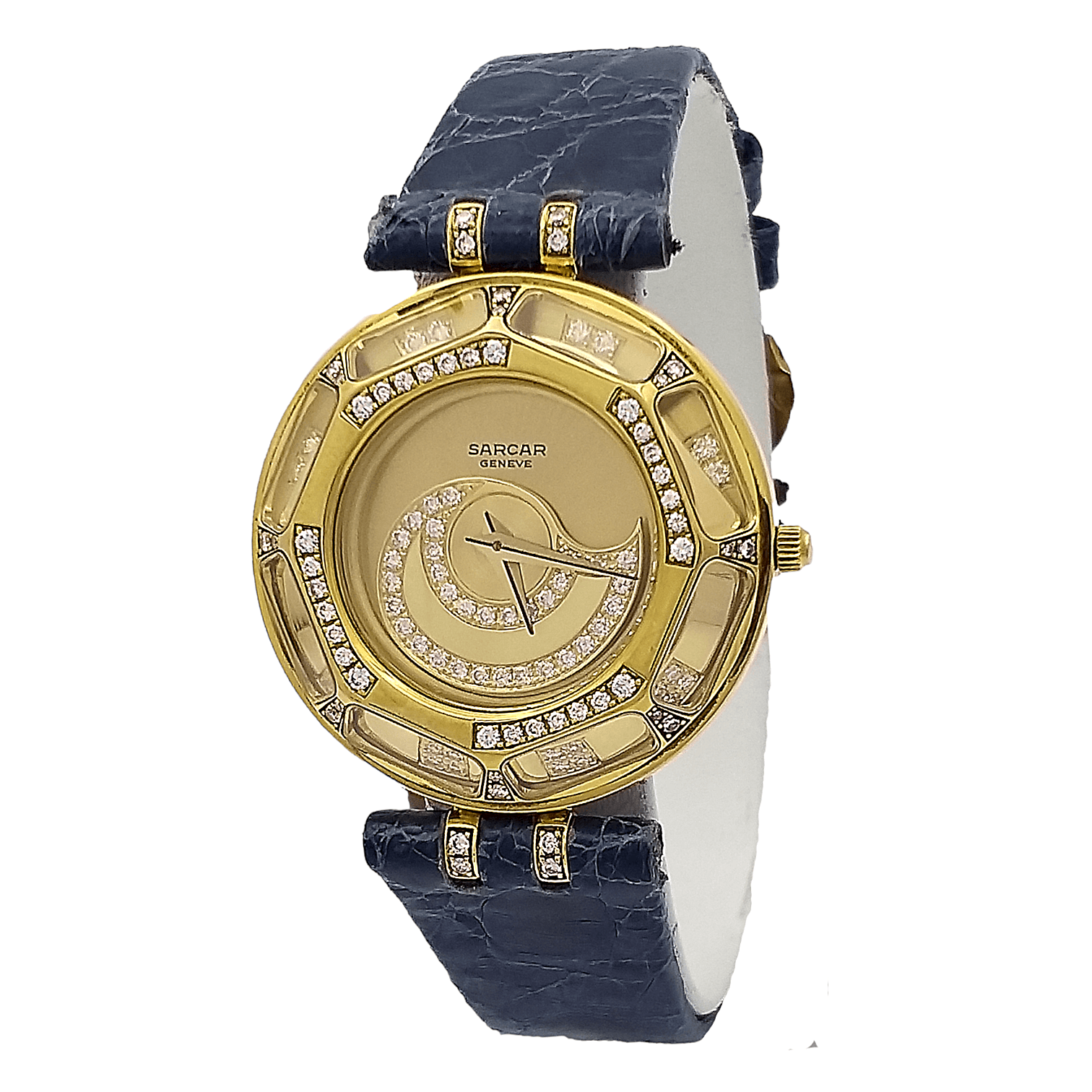Sarcar Magic Moon gold lady's diamond Ref. Q5225J - ON863 - LuxuryInStock