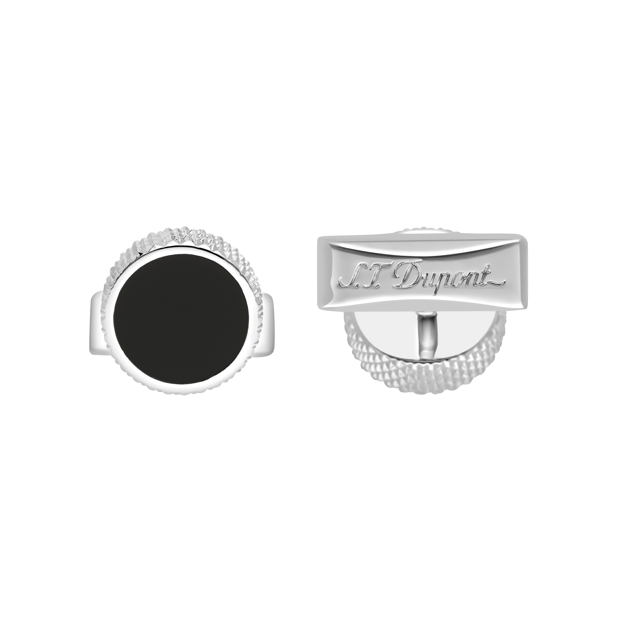 S.T. Dupont Gemelli Rotondi Nero/Palladio Ref. 005597