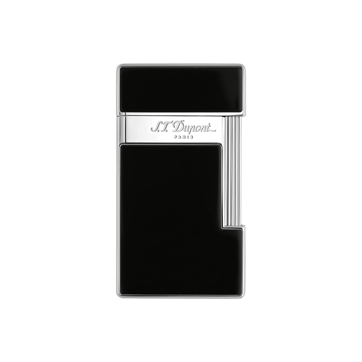 S.T. Dupont Slimmy accendino nero cromo