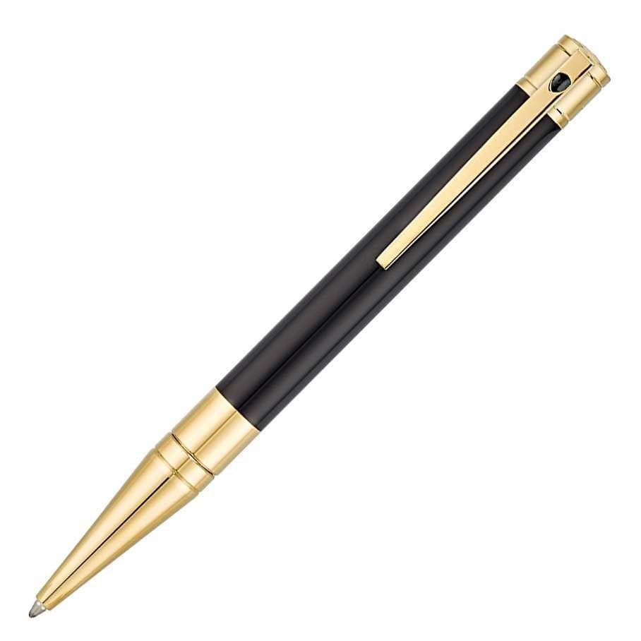 S.T. Dupont D-Initial Penna a Sfera Nero/Oro Ref. 265202