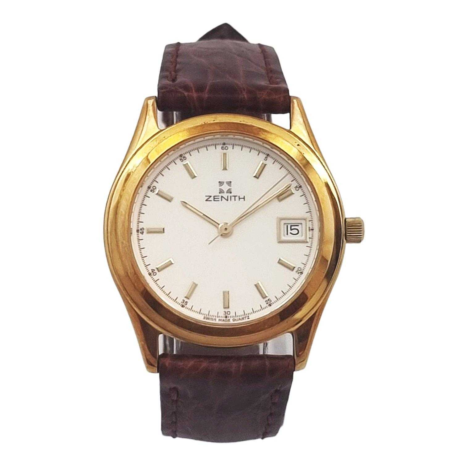 Zenith Quartz Yellow Gold Ref. 060810616 - ON5645 - LuxuryInStock