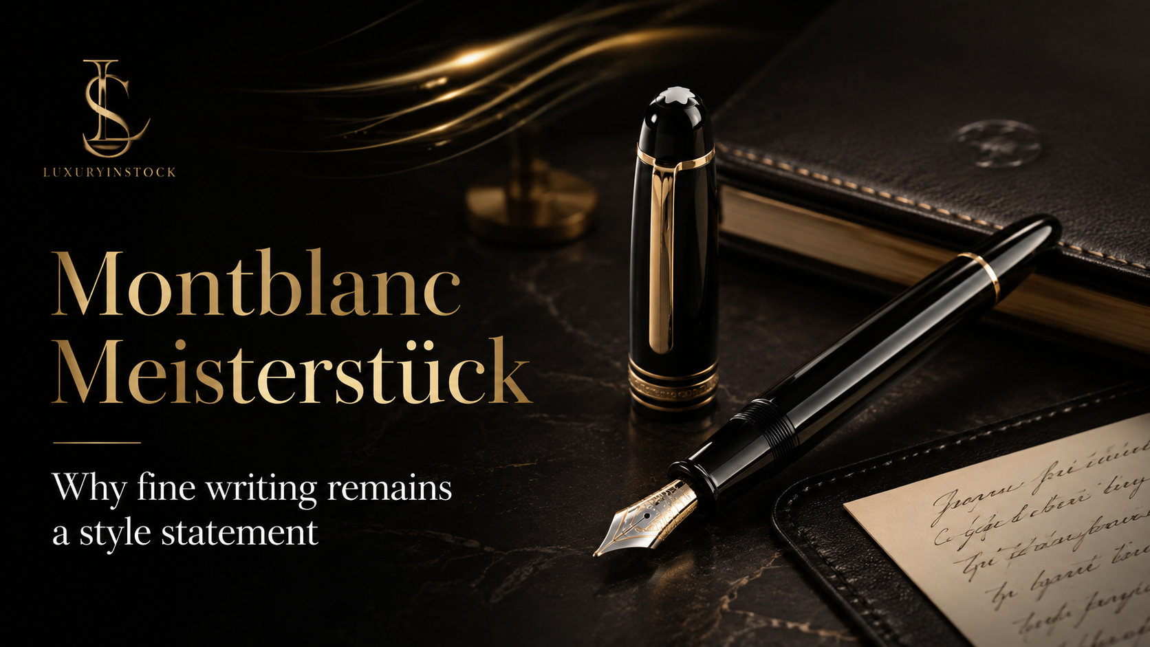 Montblanc Meisterstück: la scrittura come gesto di carattere