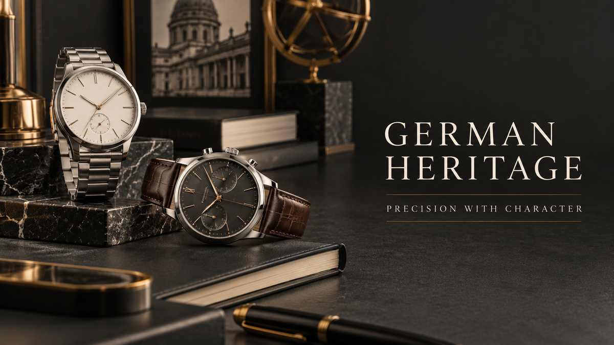 Germania: heritage, design e nuove scelte per il polso