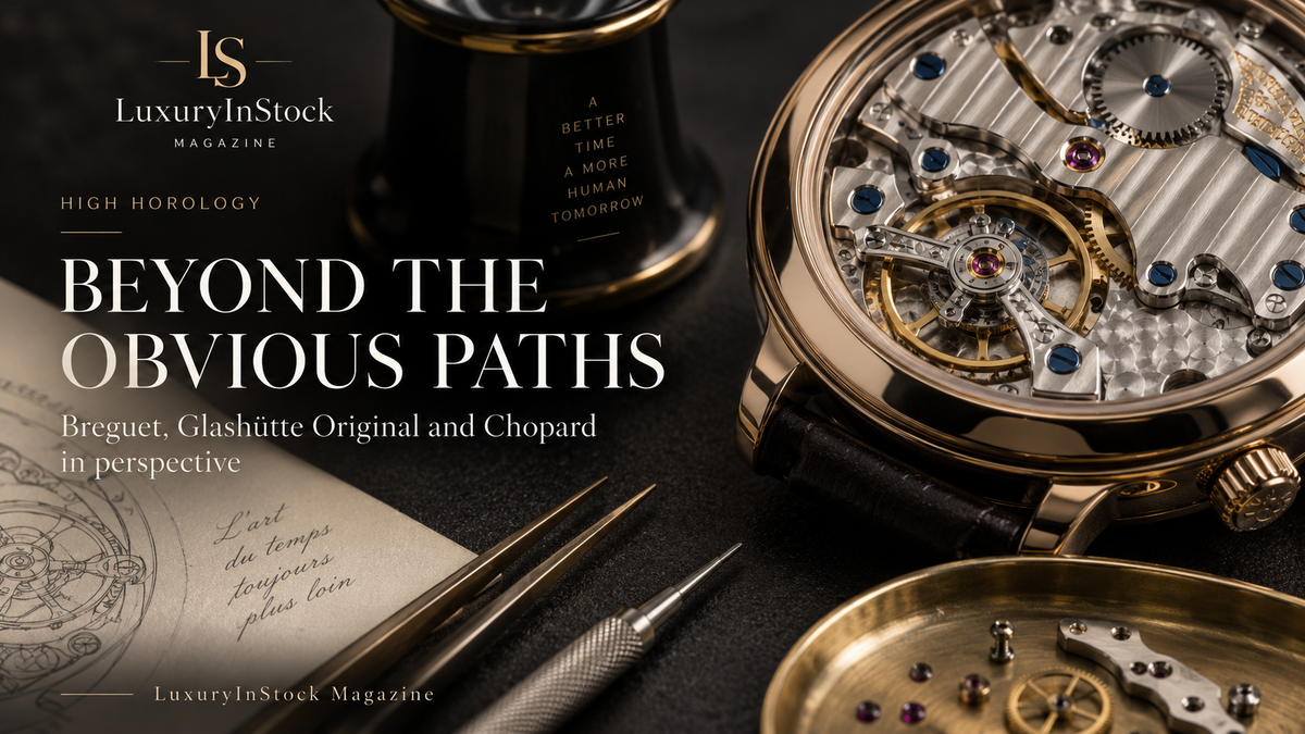 High Horology — Beyond the Obvious Paths
