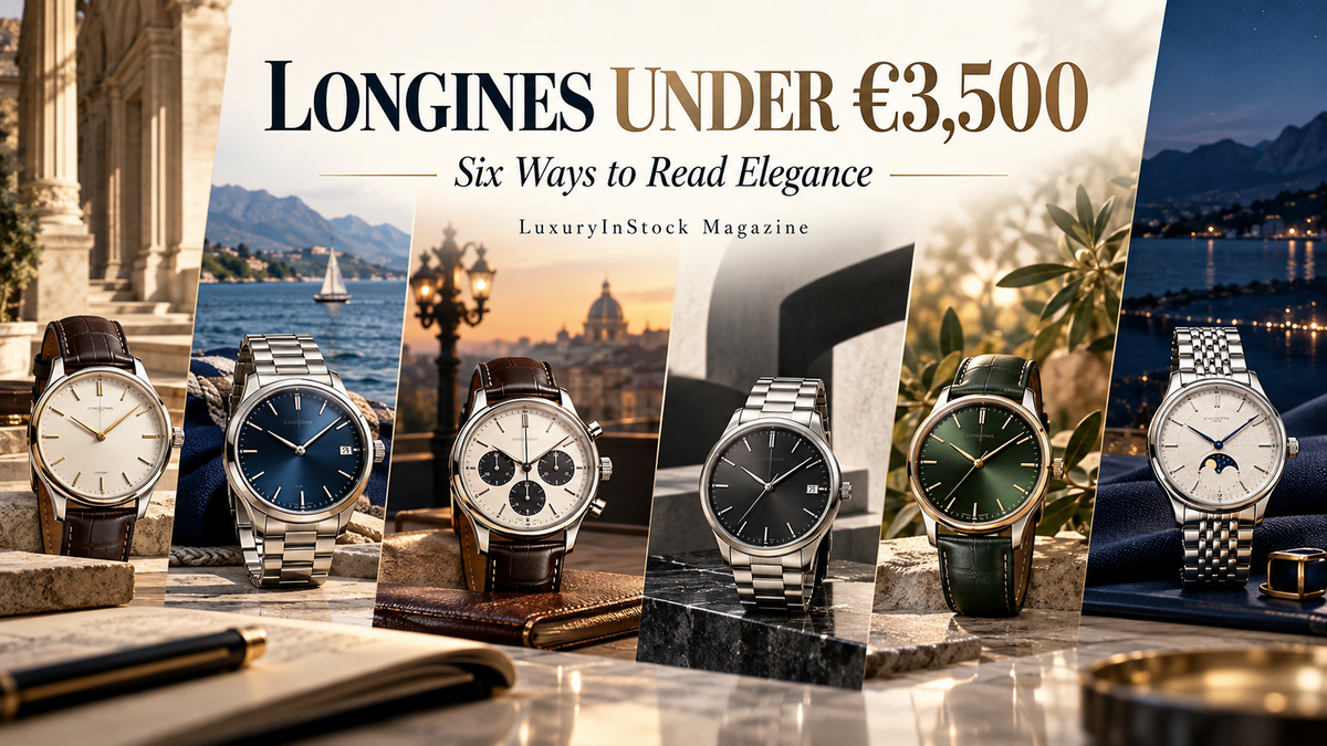 Longines sotto i 3.500 euro: sei modi di interpretare l’eleganza