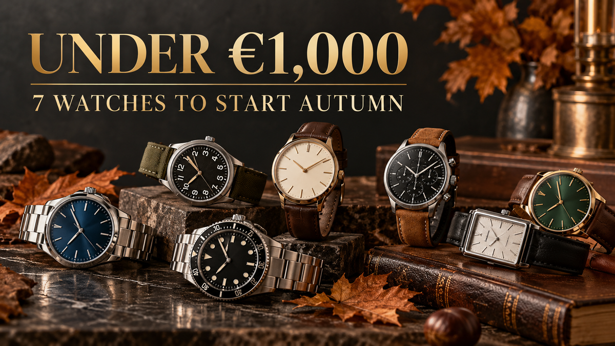 Under €1,000 – 7 Watches to Start Autumn