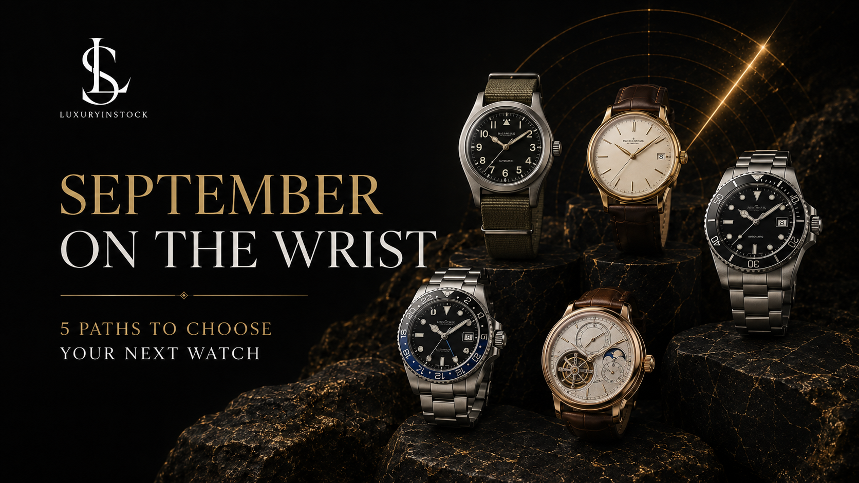 September on the wrist: five paths to choose your next watch