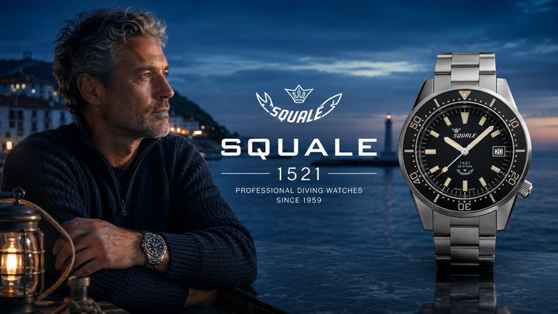 Orologi Squale - guida al brand LuxuryInStock