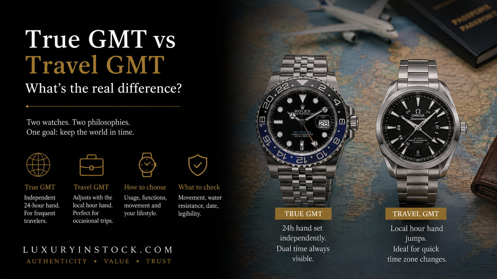 GMT veri e GMT da viaggio: cosa cambia davvero