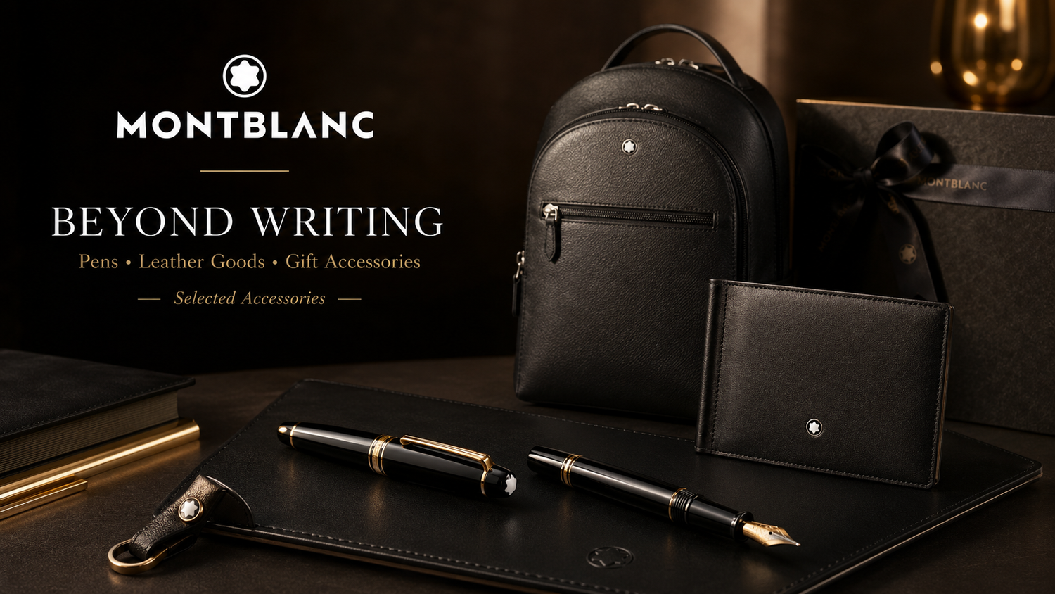 Montblanc oltre la scrittura: penne, pelle e accessori in sconto su LuxuryInStock