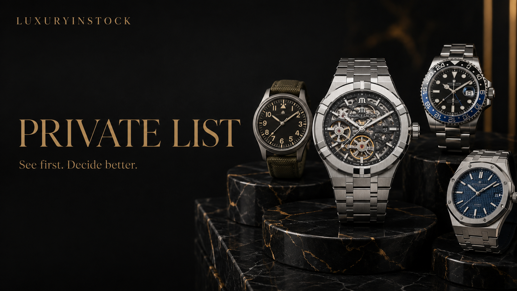 Lista Privata LuxuryInStock: nuovi arrivi, Watch Radar e selezioni anticipate