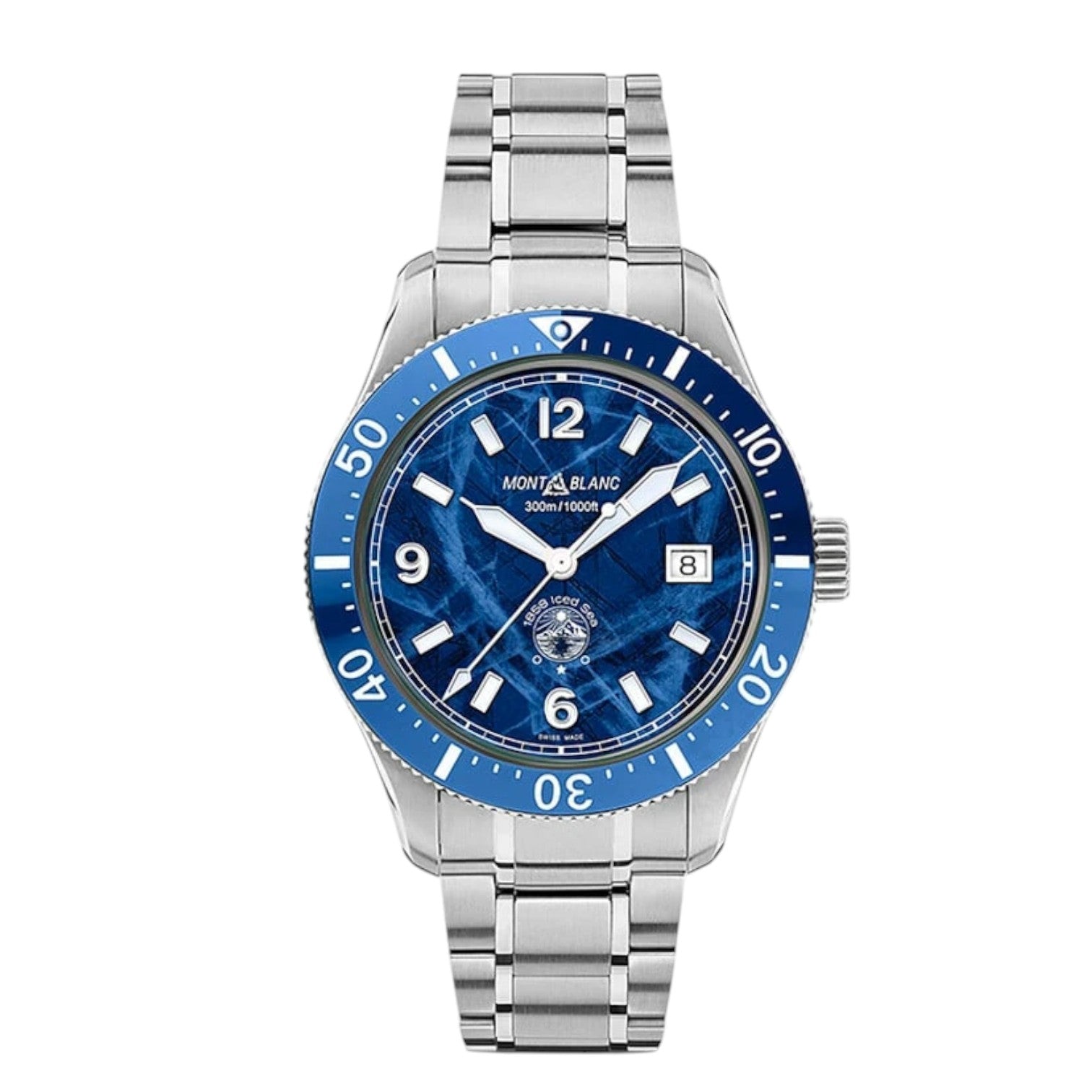 Montblanc 1858 Iced Sea Automatic Date Ref. 129369 - ON8335