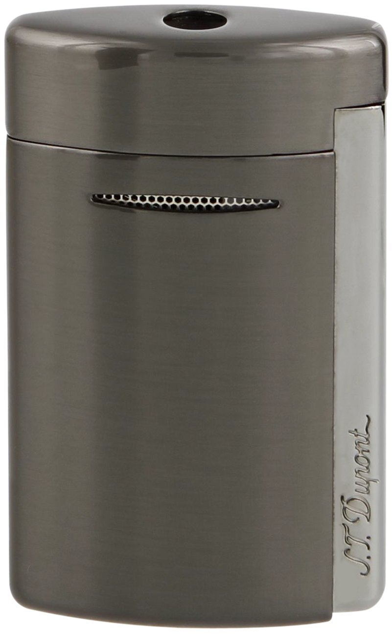 S.T. Dupont MiniJet Brushed Gunmetal Lighter - 010808