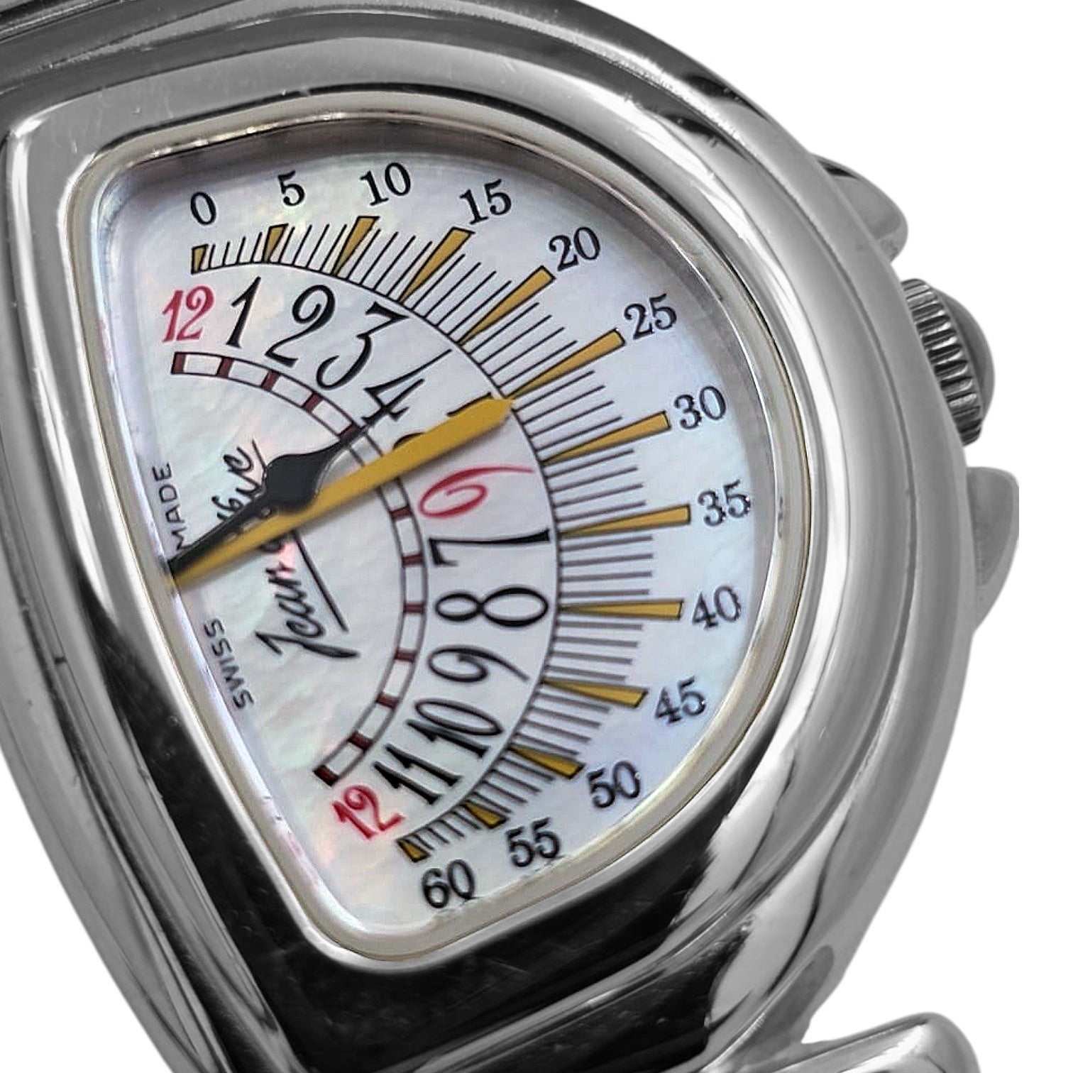 Jean d'Eve Sectora Retrograde Quartz NOS Ref. 032451 SS.RH.Y - ON8714