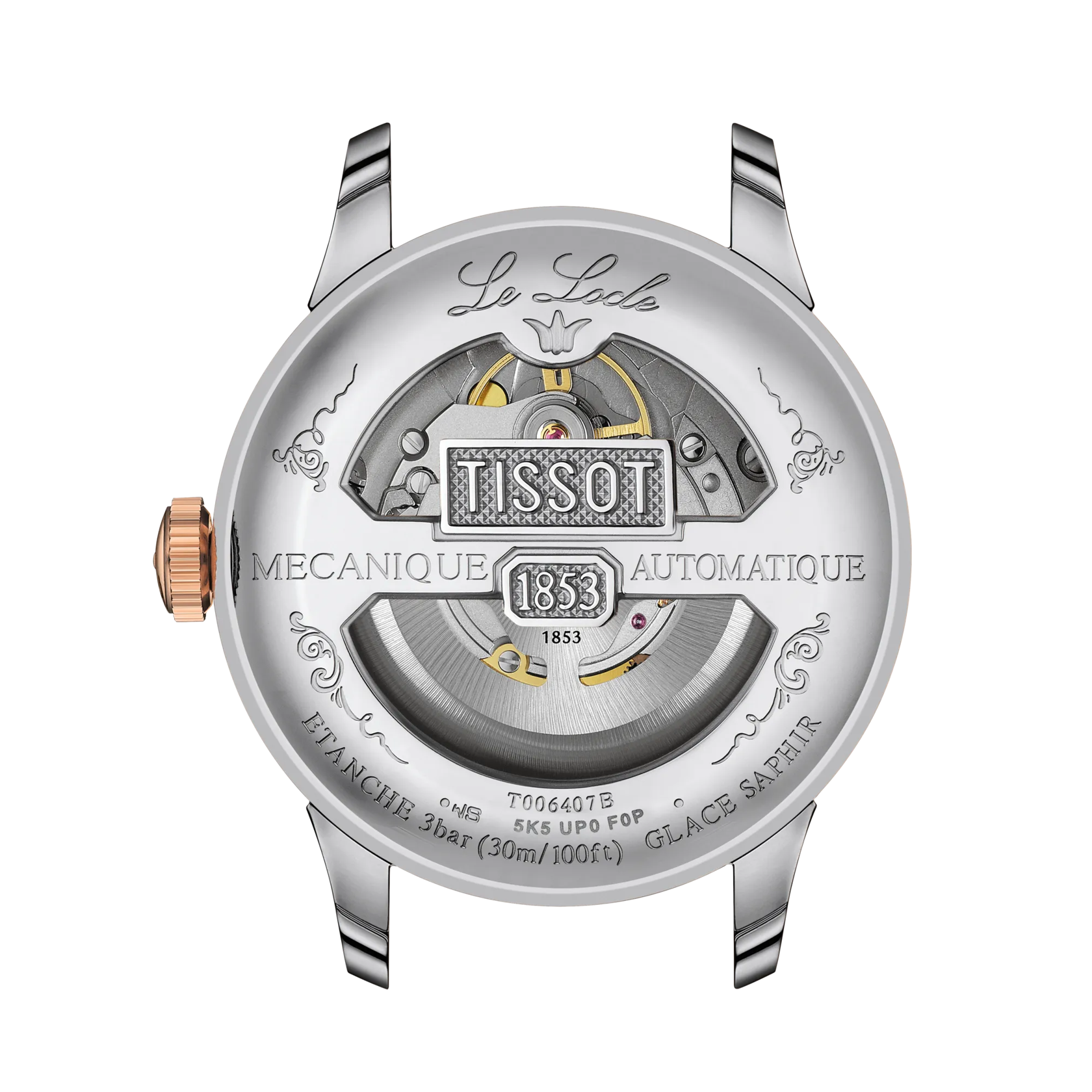 Tissot Le Locle Powermatic 80 Ref. T0064072203601 - ON10563 - vista 5