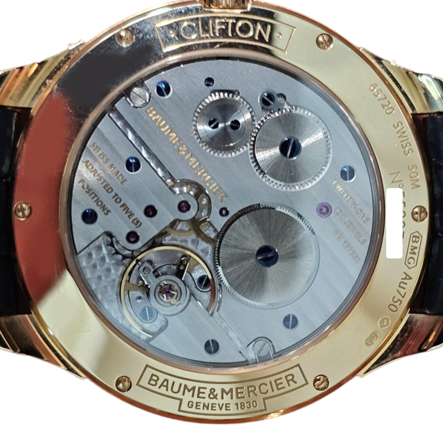 Baume & Mercier Clifton Rose Gold 18 kt Small seconds Ref. MOA10060 - ON6201