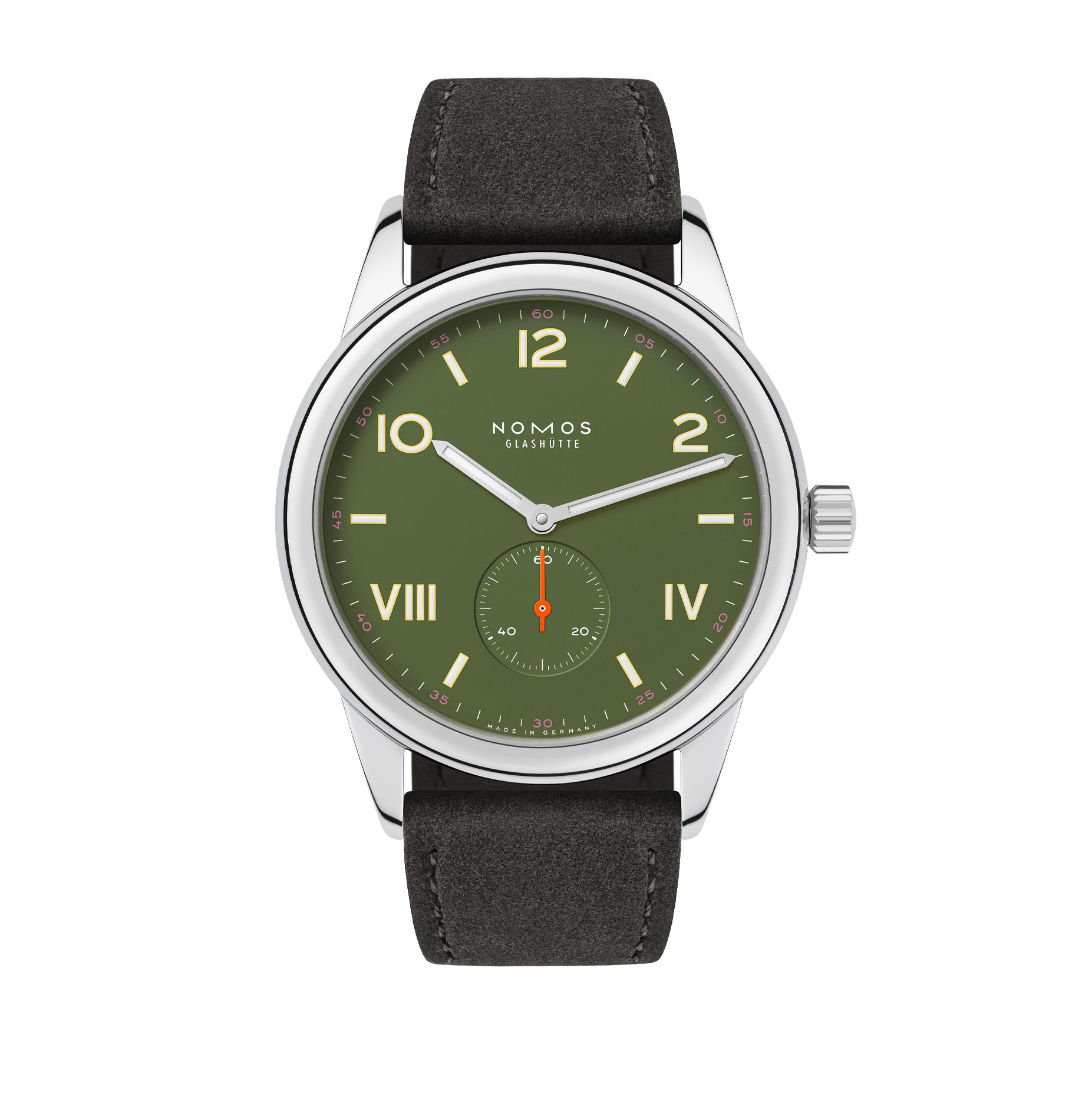 NOMOS Club Campus 38 all olive Ref. 739.GB - ON10338