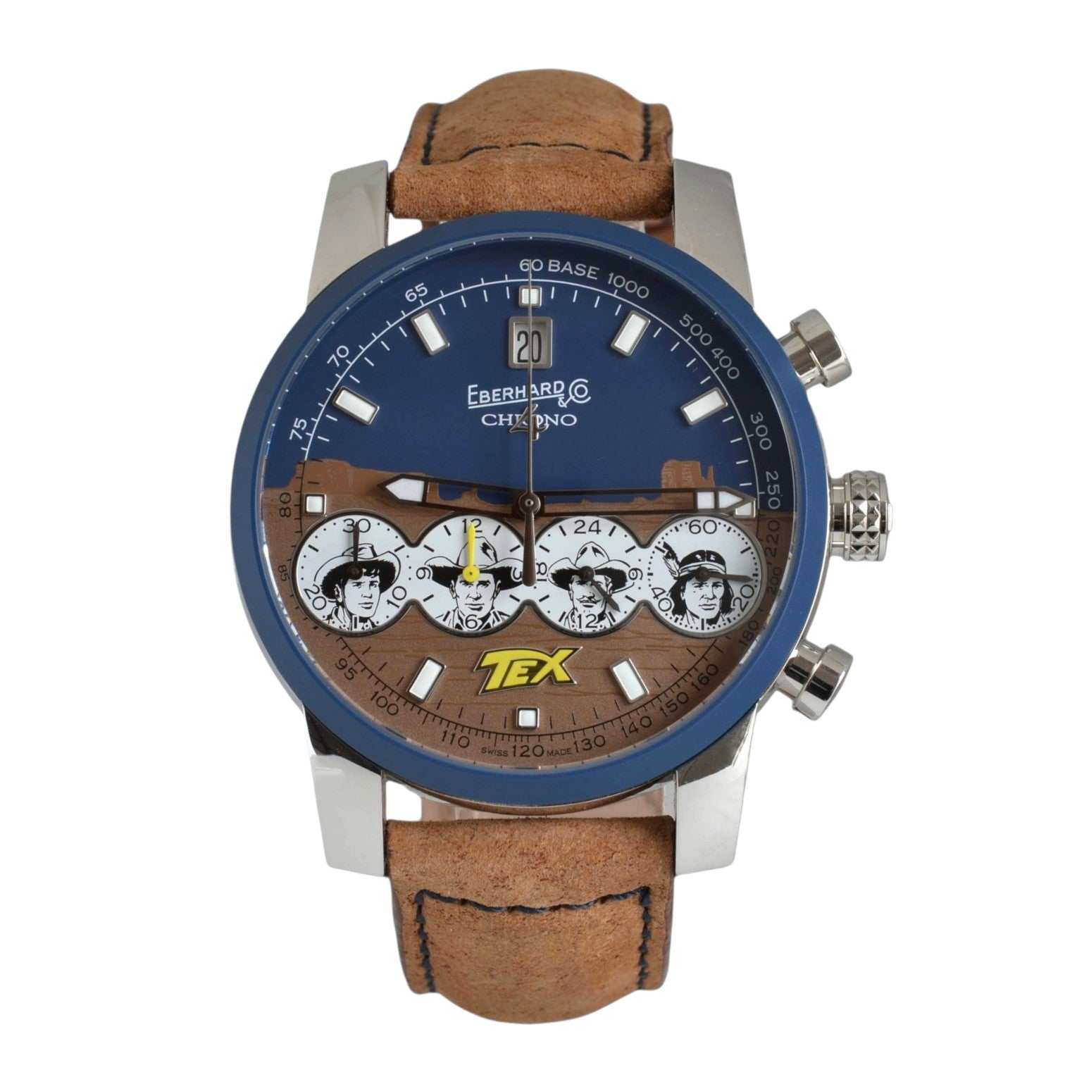 Eberhard & Co. Chrono 4 Pards Tex Willer Auto Limited Edition 150 pcs Ref. 31078CP - ON8044