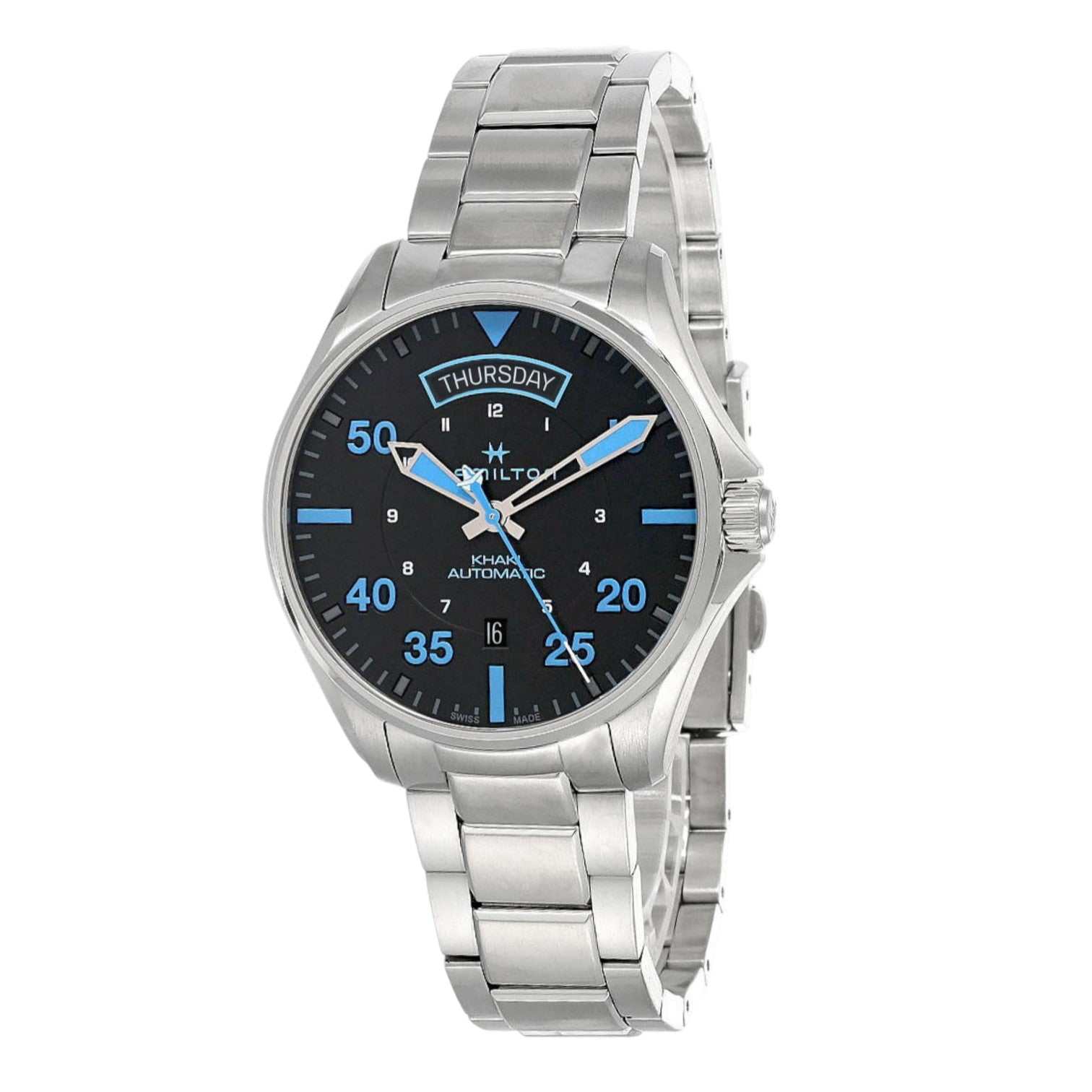 Hamilton Khaki Aviation Pilot Day-Date - Air Zermatt Auto 42 mm Ref. H64625131 - ON7982