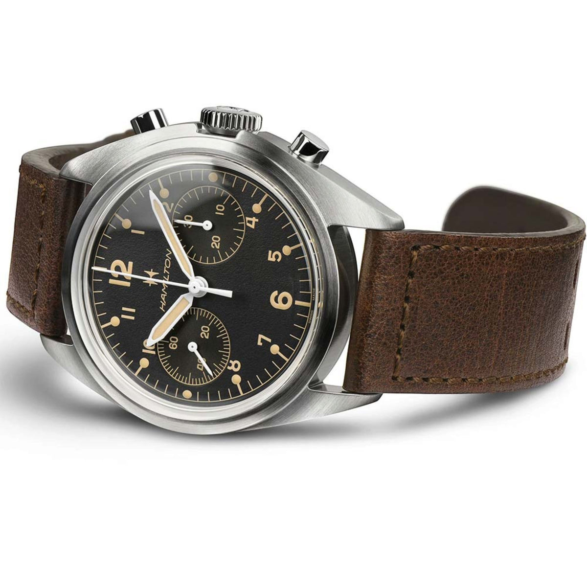 Hamilton Khaki Aviation Pilot Pioneer Mechanical Chrono H76409530