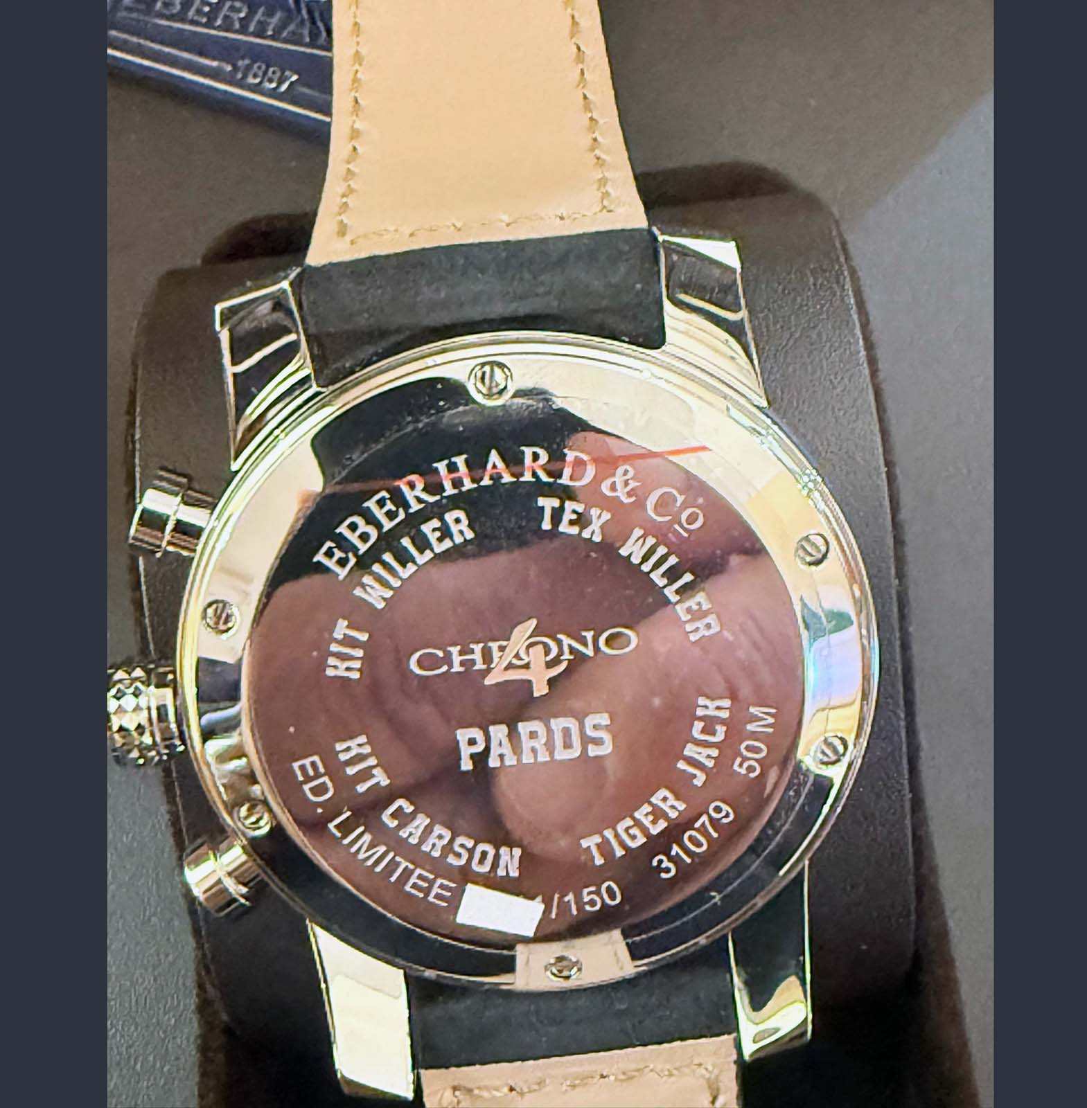 Eberhard &amp; Co. Chrono 4 PARDS Tex Willer Edición limitada 150 piezas 42 mm Ref. 31079CP - ON8215