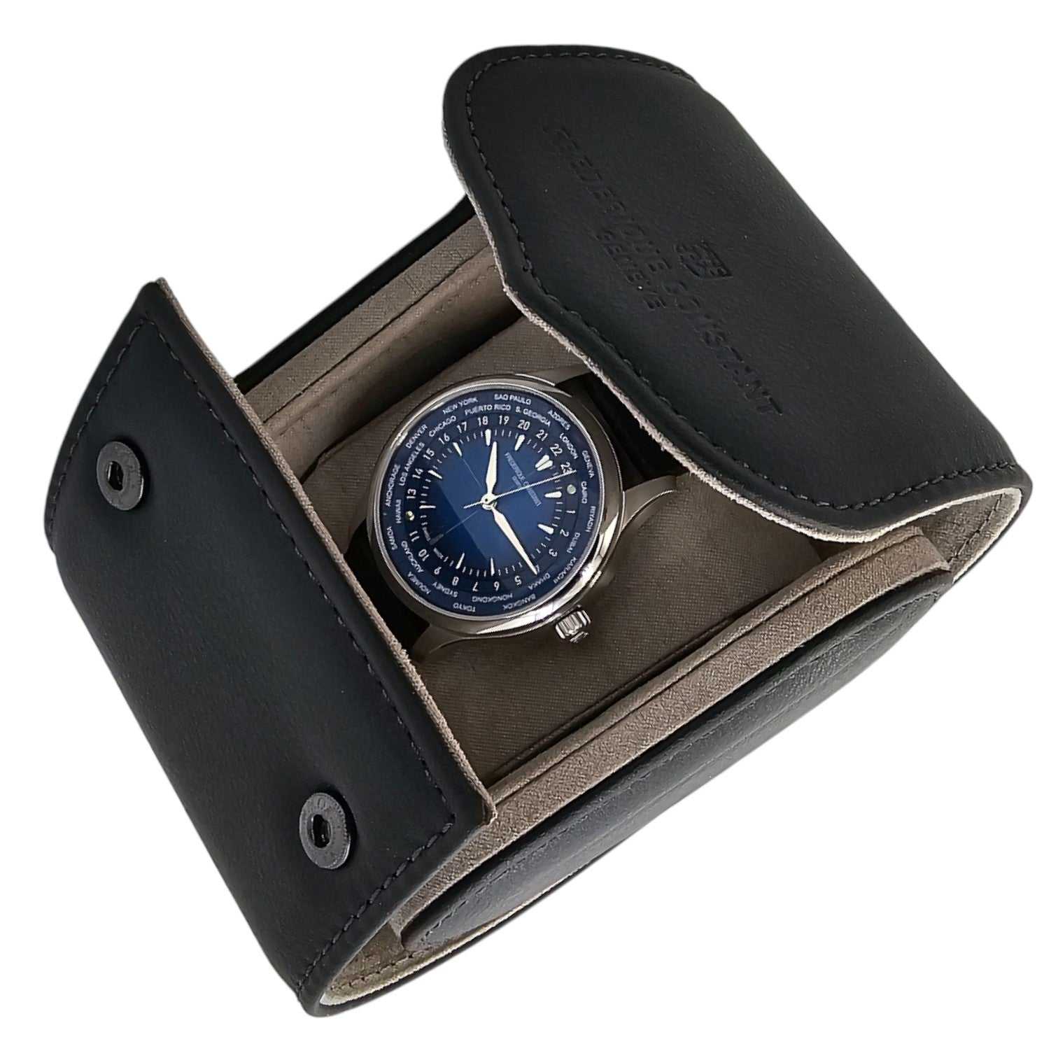 Frederique Constant Manufacture Classic Worldtimer x Watch Angels Lim. Ed. Ref. FC-718N4H6 - OU1238