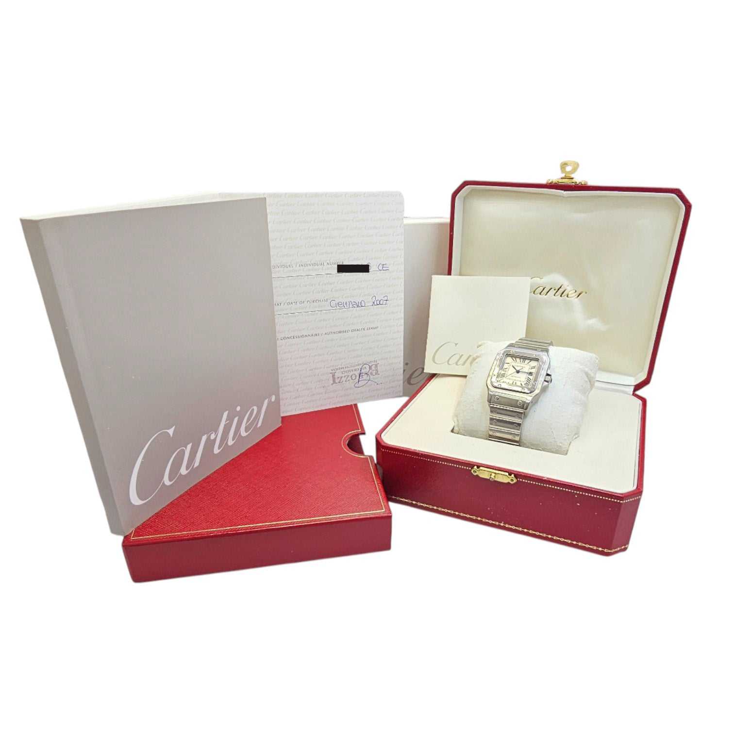 Cartier Santos Galbée Automatico 32x45 mm Ref. 2823 - OU1237