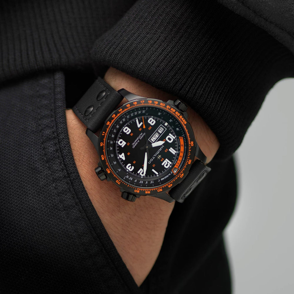 Hamilton Khaki Aviation X-Wind Day Date Auto H77785733
